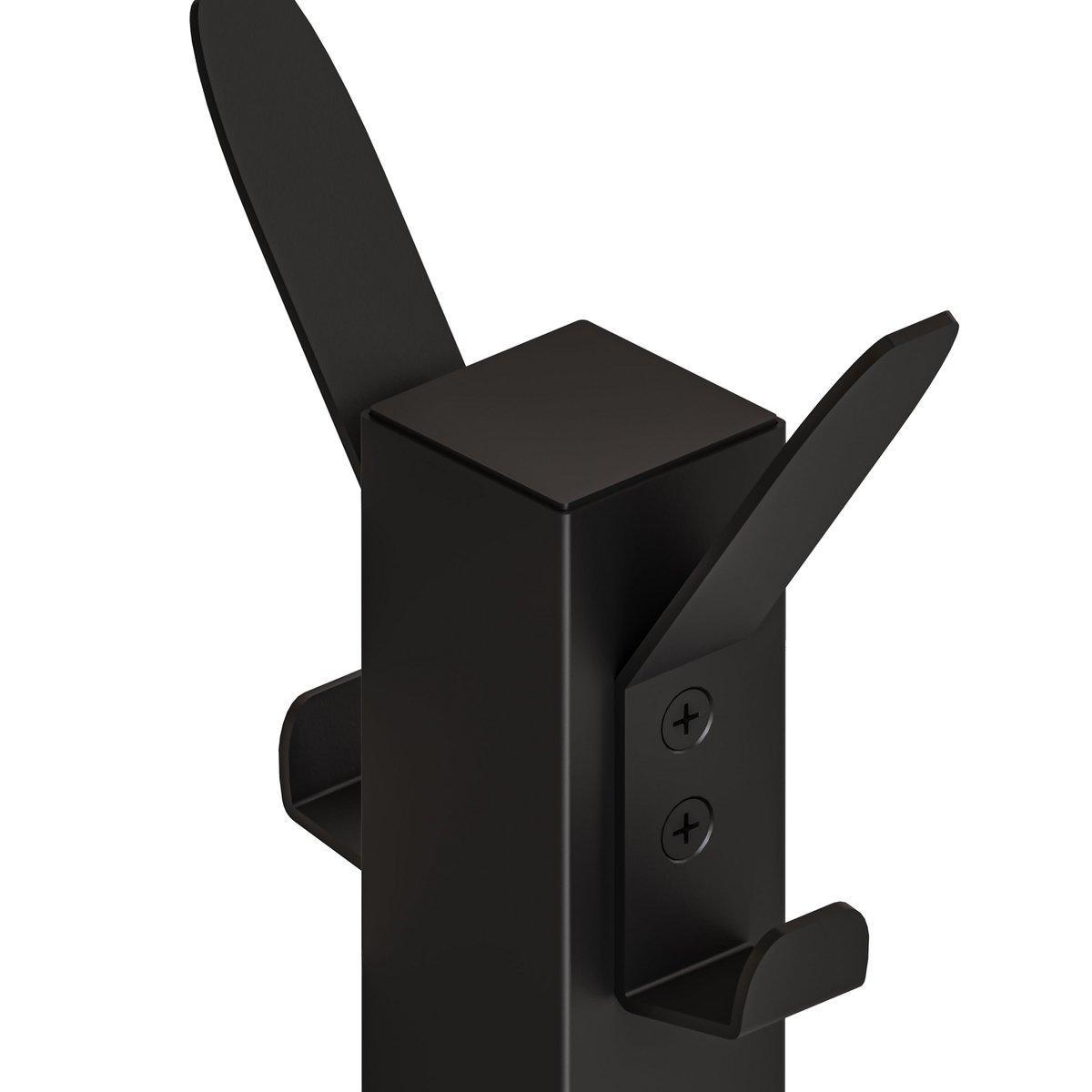 Atomy Standgarderobe Schwarz - HomeDesign Knaus