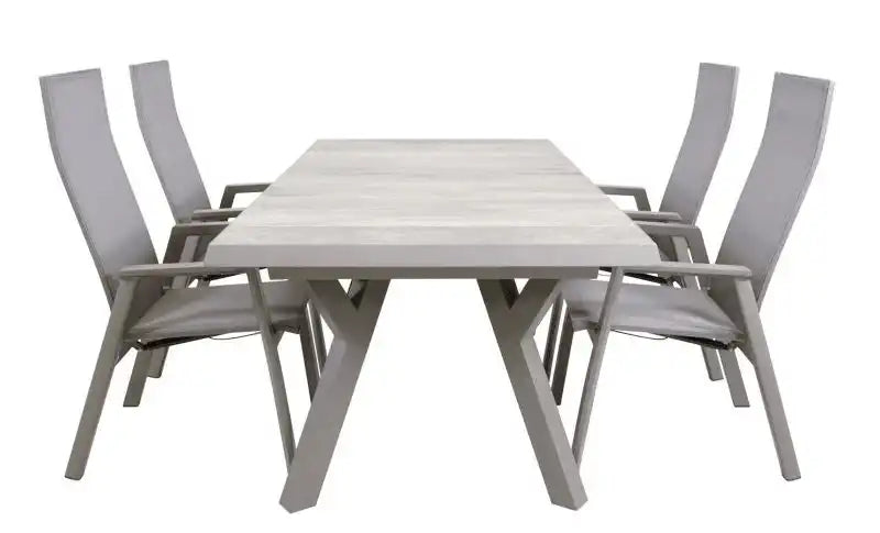 Ausziehtisch Gartentisch Esstisch Pardo Exclusive 204-264x102 - HomeDesign Knaus