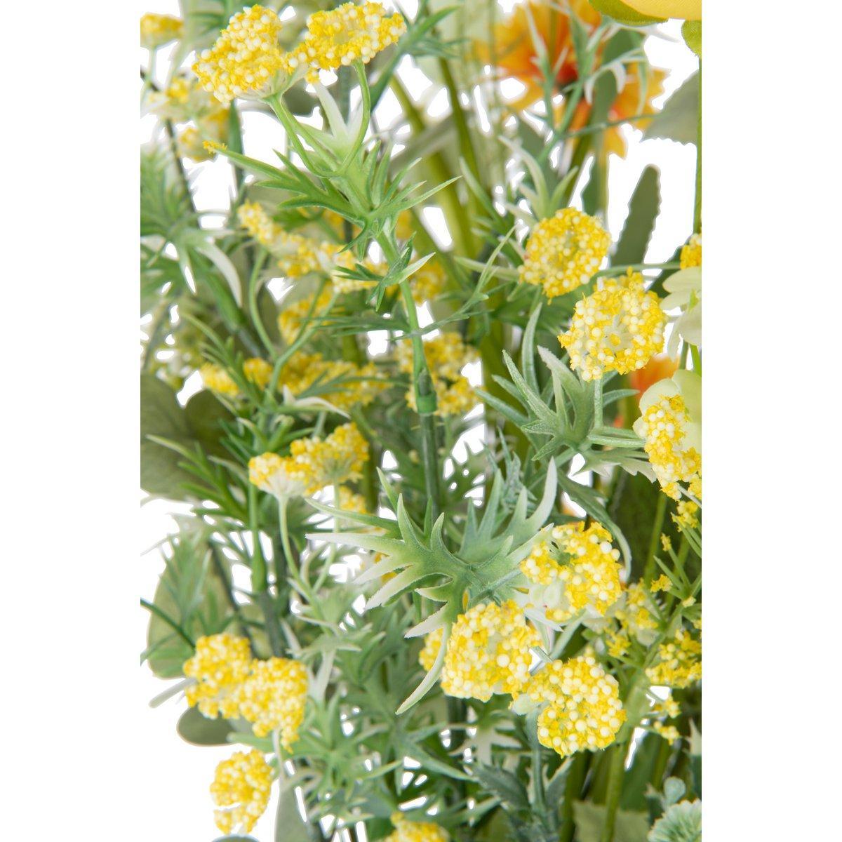 J-Line Blumenstrauß - Kunststoff - Gelb