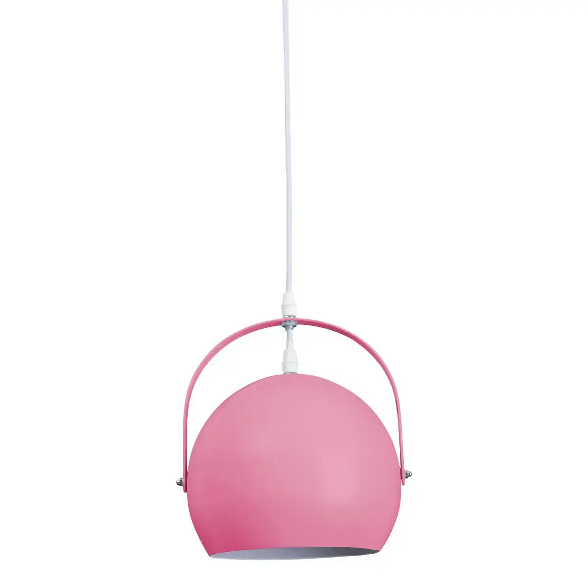 Pendelleuchte "COLORADO" pink Ø ca. 25 cm, Metall, E27-Fassung, Beleuchtung für Wohnzimmer, Esszimmer, Kinderzimmer