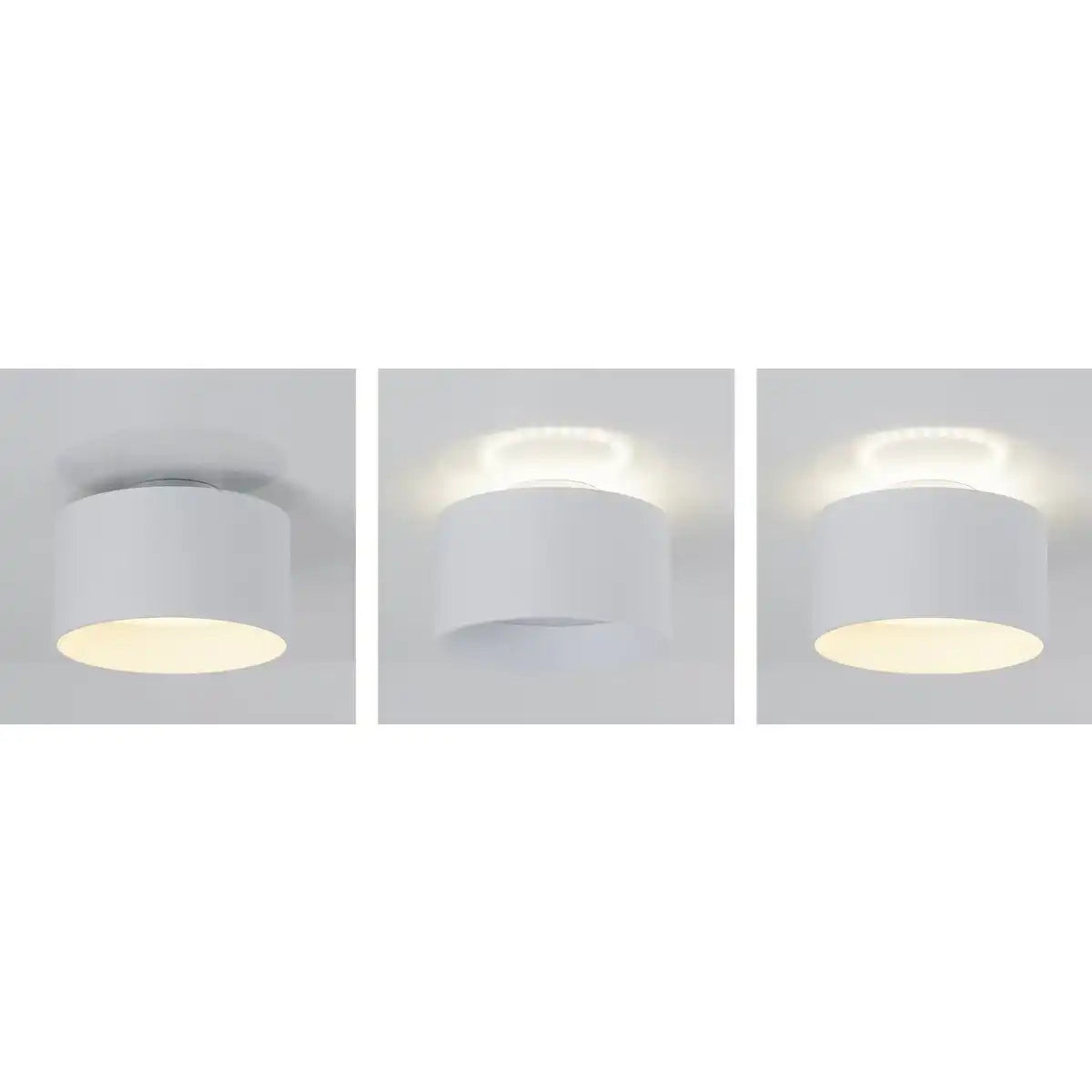 LED Spot "Trios" d: 14cm weiß
