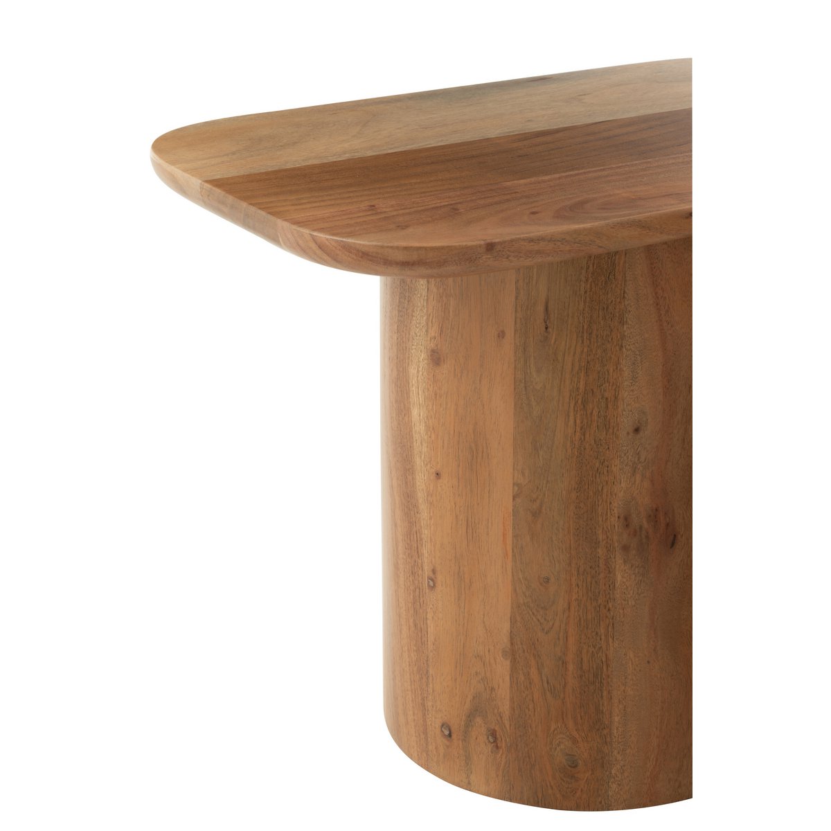 J -Line Side Table Acacia - Holz - Natural - 6 -Set von 6
