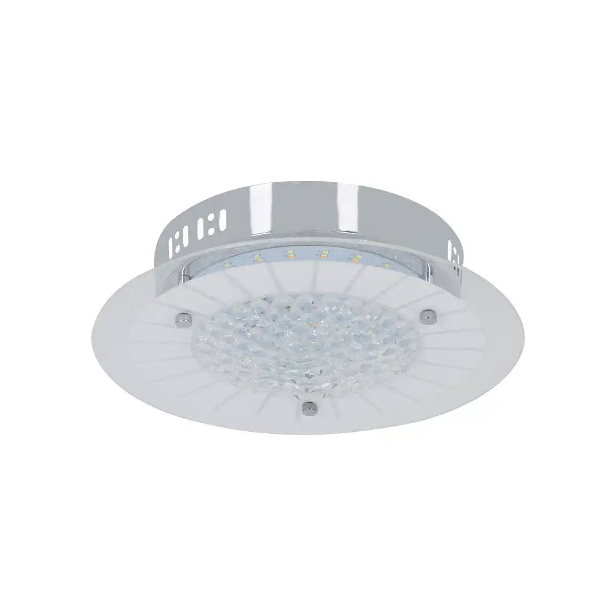 LED Deckenleuchte "CHUR" mit Kristalleffekt