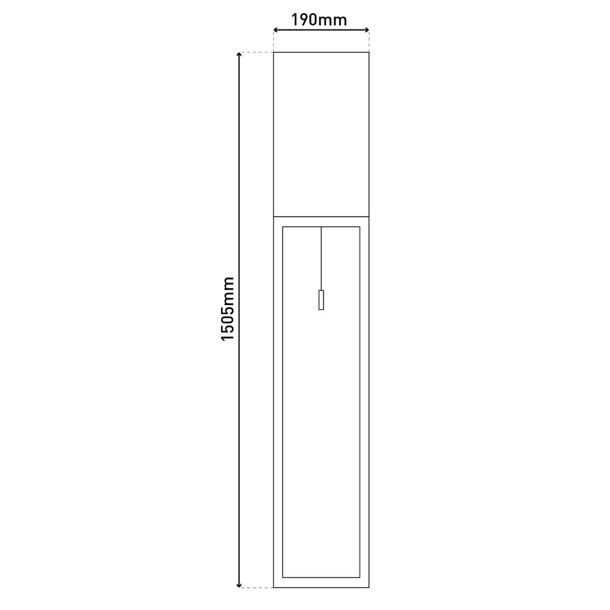 Stehleuchte "ALFA", moderne Stehlampe aus Metall und Textil in Chrom/Dunkelgrau, mit E27-Fassung, 150,5 cm hoch, schicke Lampe für Diele, Wohnzimmer und Büro