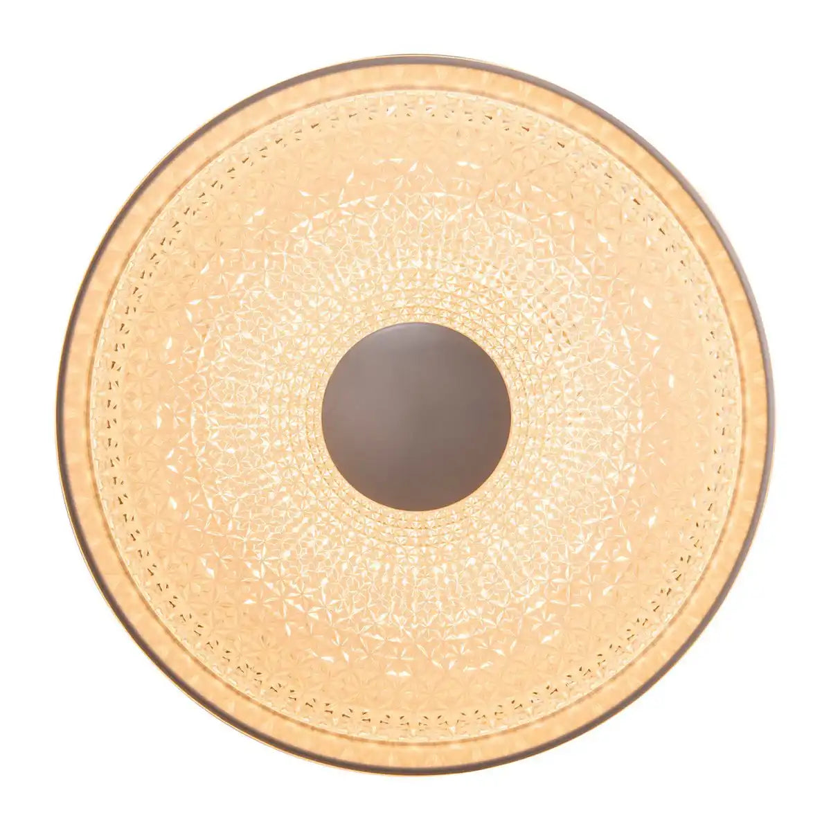 LED Deckenleuchte "BOISE" Ø 51 cm mit vielen Funktionen, aus Metall und Kunststoff, weiß, mit integrierten LEDs, Beleuchtung für Wohnräume oder Büro