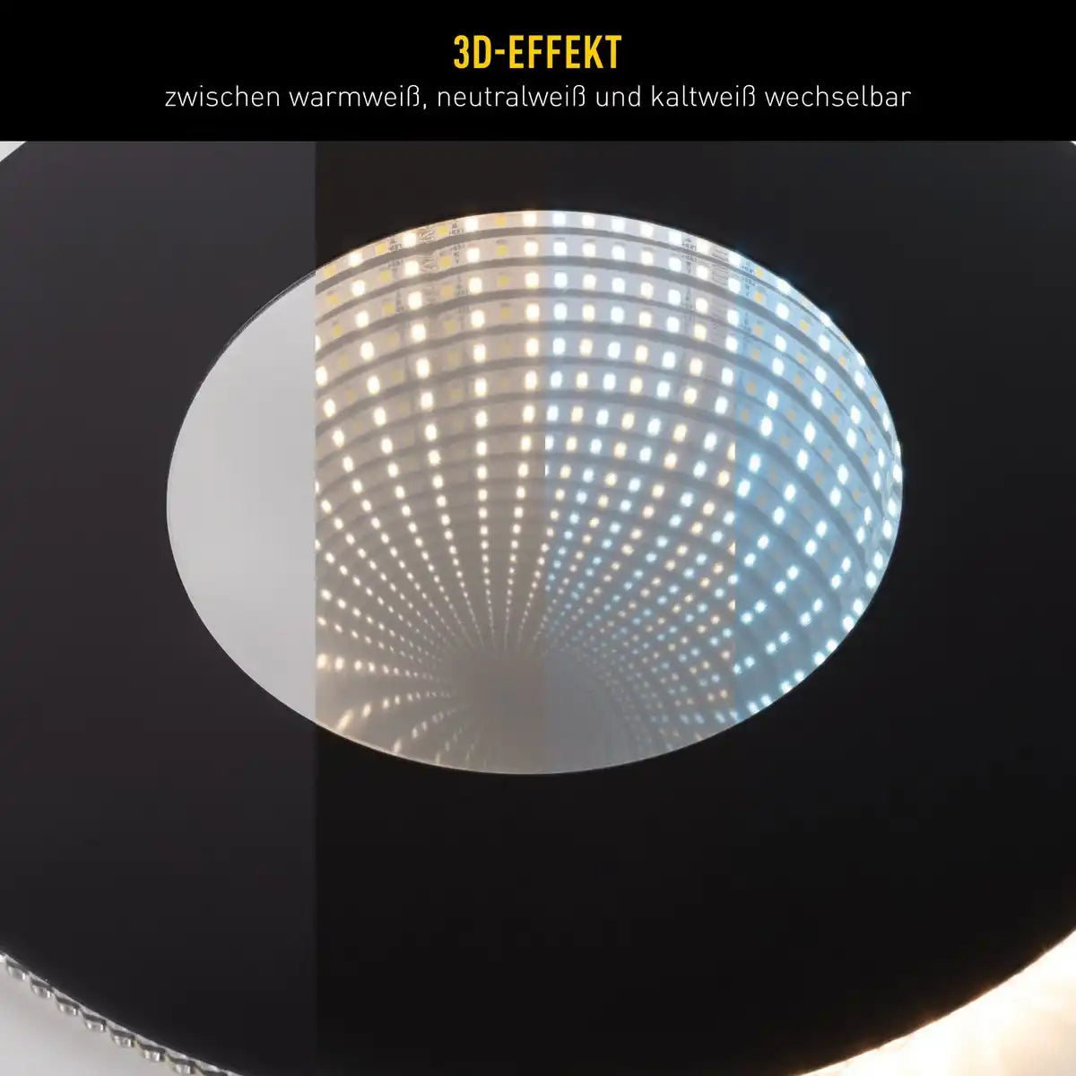 LED Deckenleuchte "EVA" d:49cm