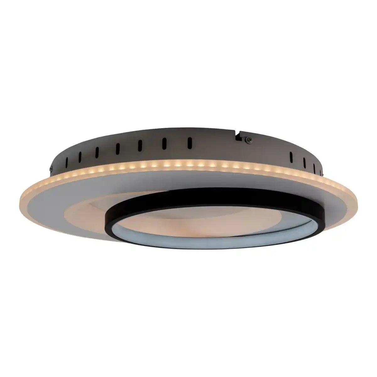 LED Deckenleuchte 3D-Effekt "MALEA" Ø 49 cm, mit vielen Funktionen, Fernbedienung inklusive