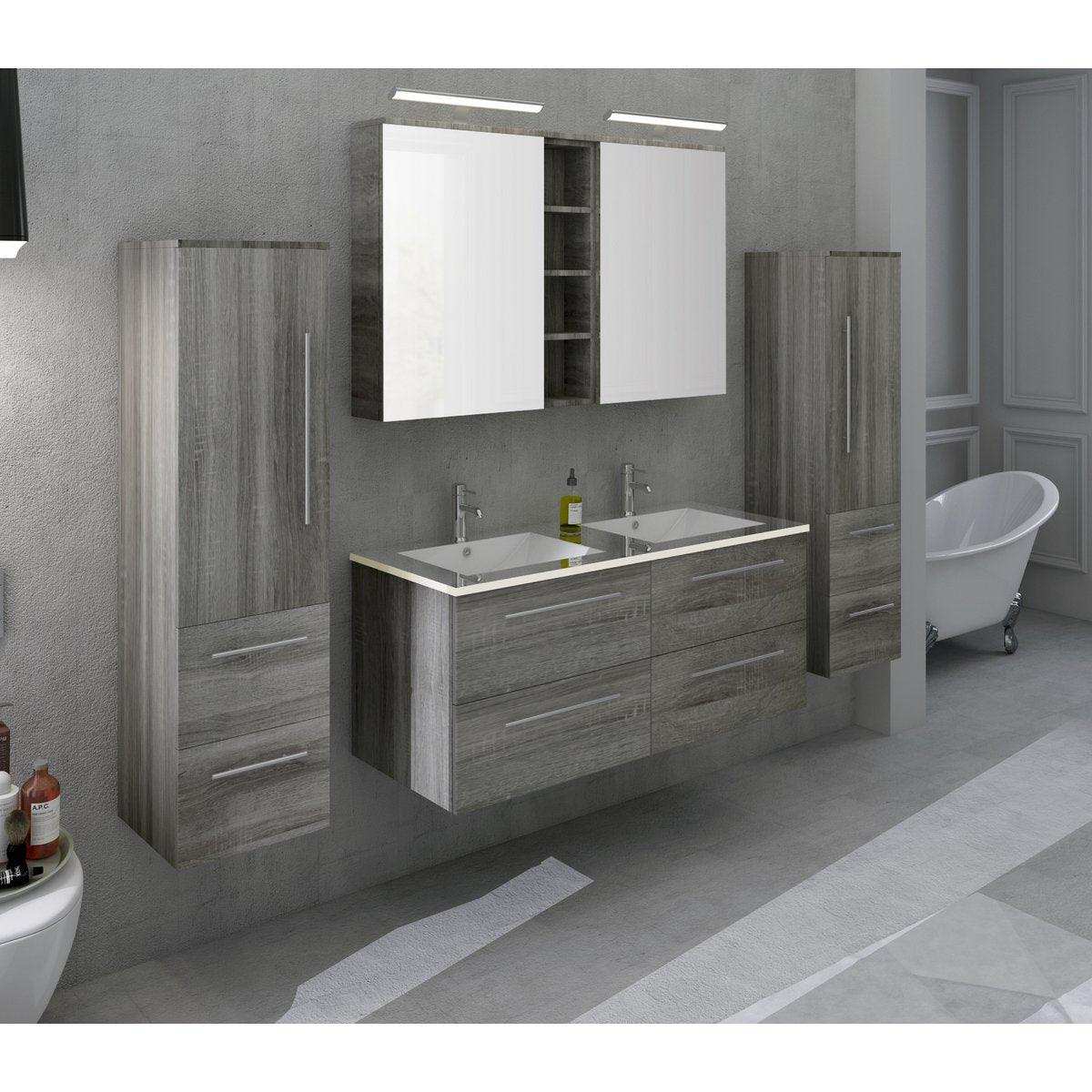 Badezimmer Set 120 cm, 4 tlg. - HomeDesign Knaus