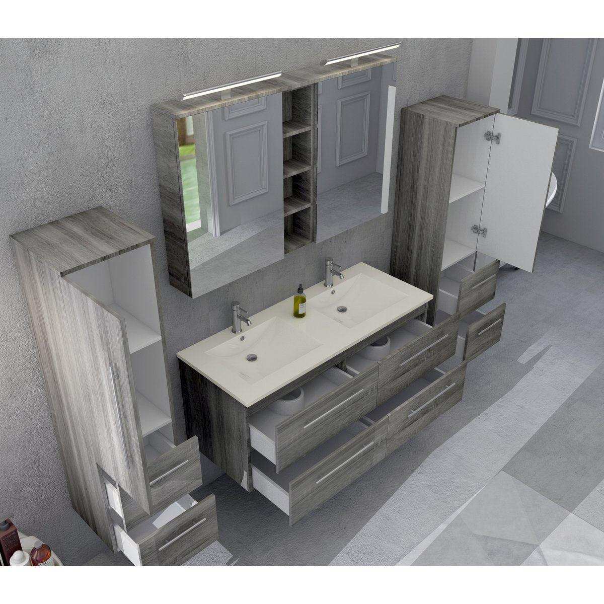 Badezimmer Set 120 cm, 4 tlg. - HomeDesign Knaus