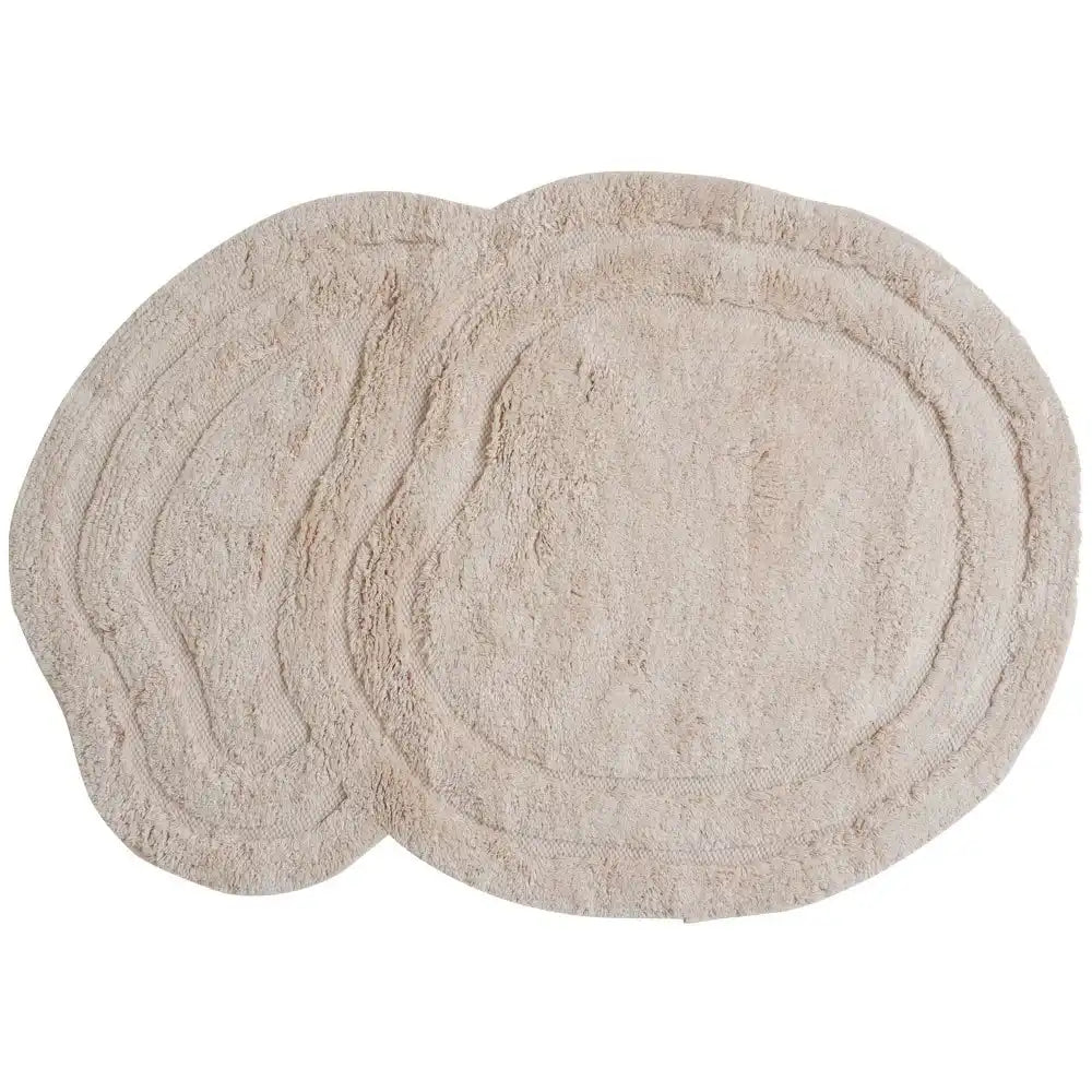 Badmatte Zayn – Beige 80 x 100 cm - HomeDesign Knaus