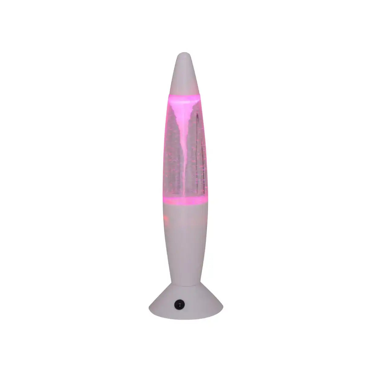 LED-Tischleuchte "TORNADO", die Deko Tischlampe aus Metall und Kunststoff, ca. 36 cm hoch, mit fest verbauten LEDs, spendet buntes Licht, für Wohnzimmer, Büro, Kinderzimmer oder Nachttisch