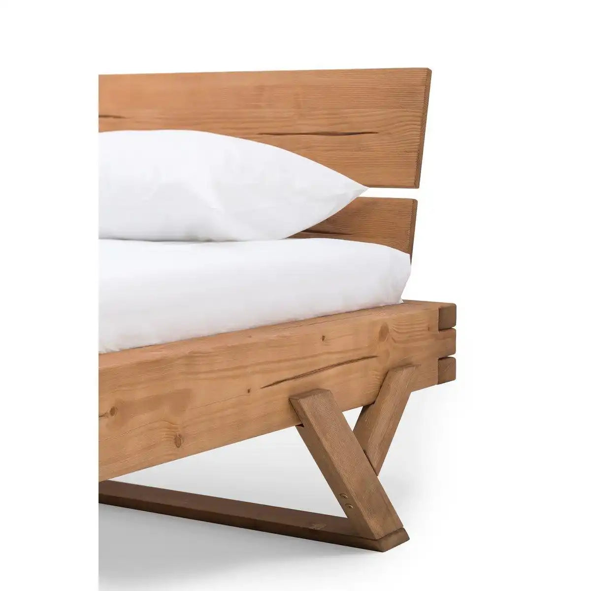 Balkenbett 140 x 200 cm - HomeDesign Knaus