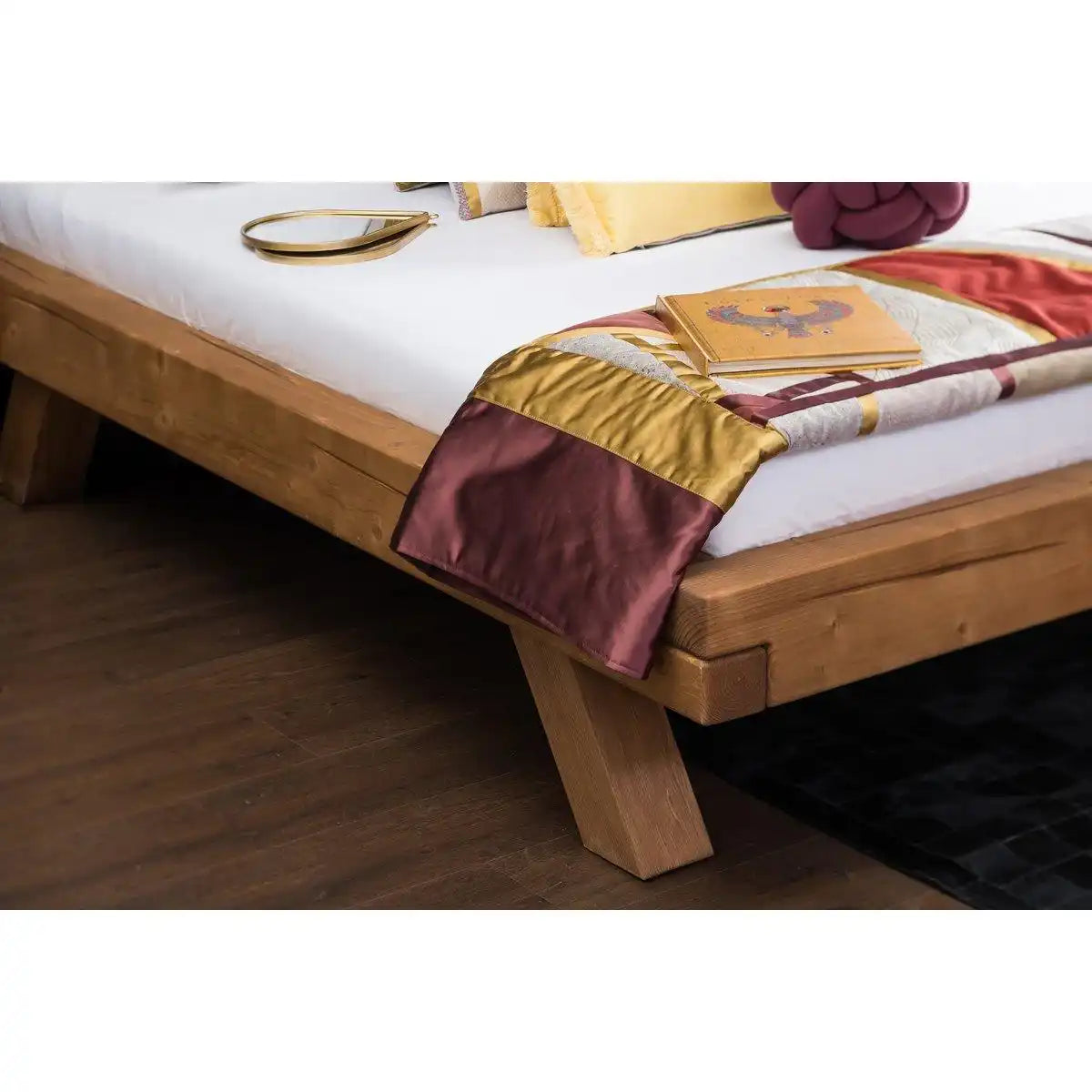 Balkenbett 140 x 200 cm - HomeDesign Knaus