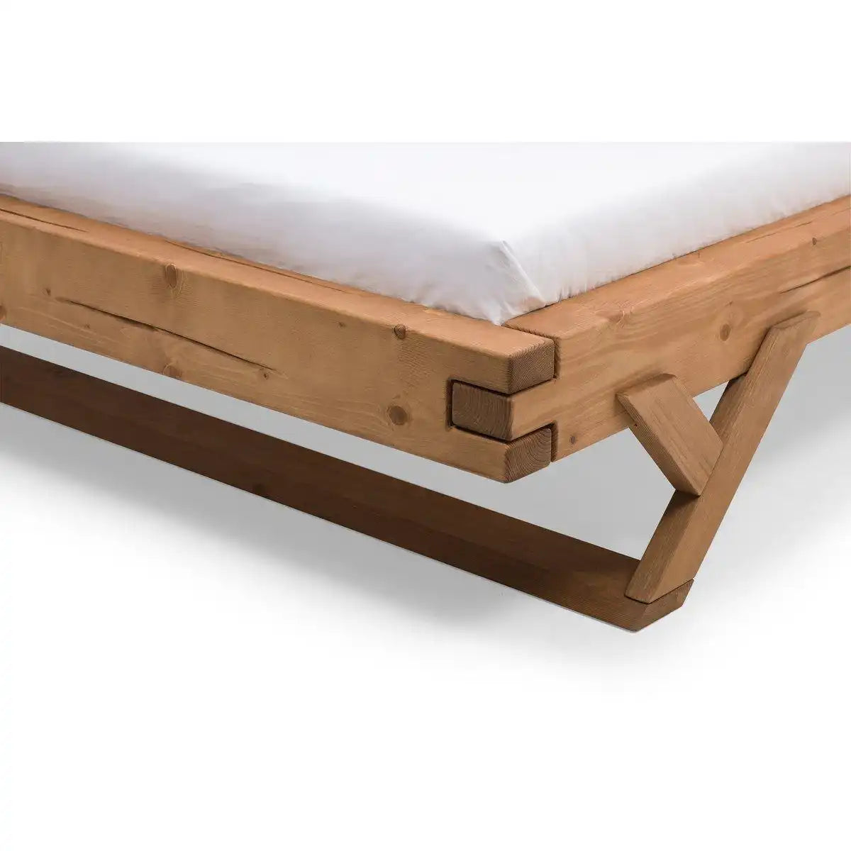 Balkenbett 140 x 200 cm - HomeDesign Knaus
