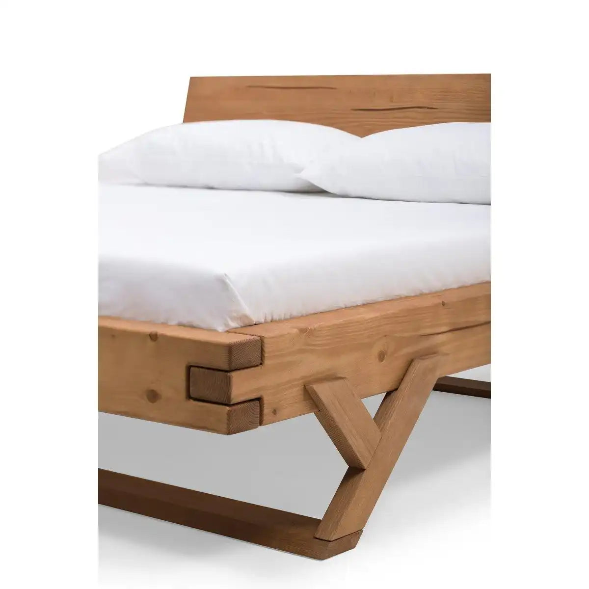 Balkenbett 140 x 200 cm - HomeDesign Knaus