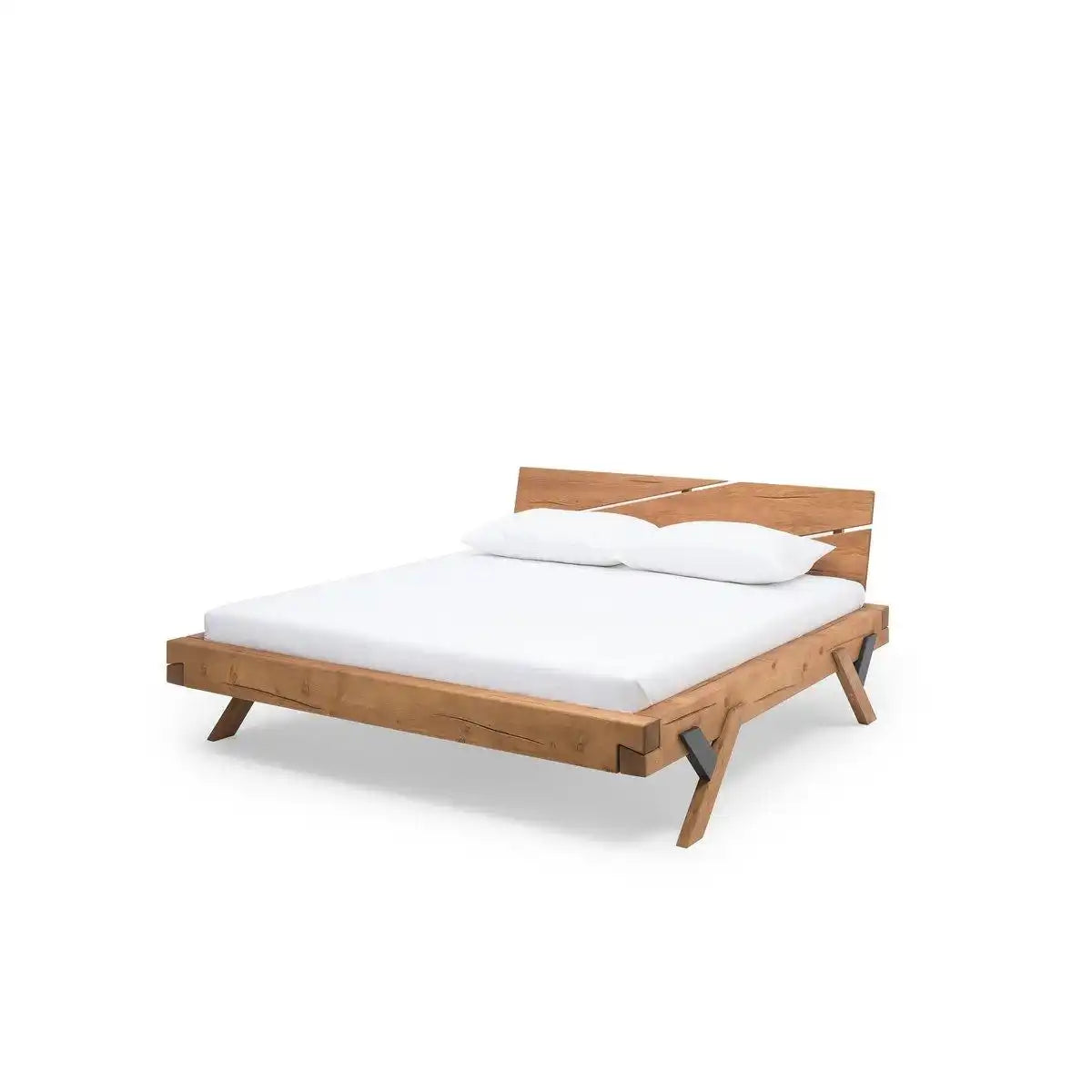 Balkenbett 160 x 200 cm - HomeDesign Knaus