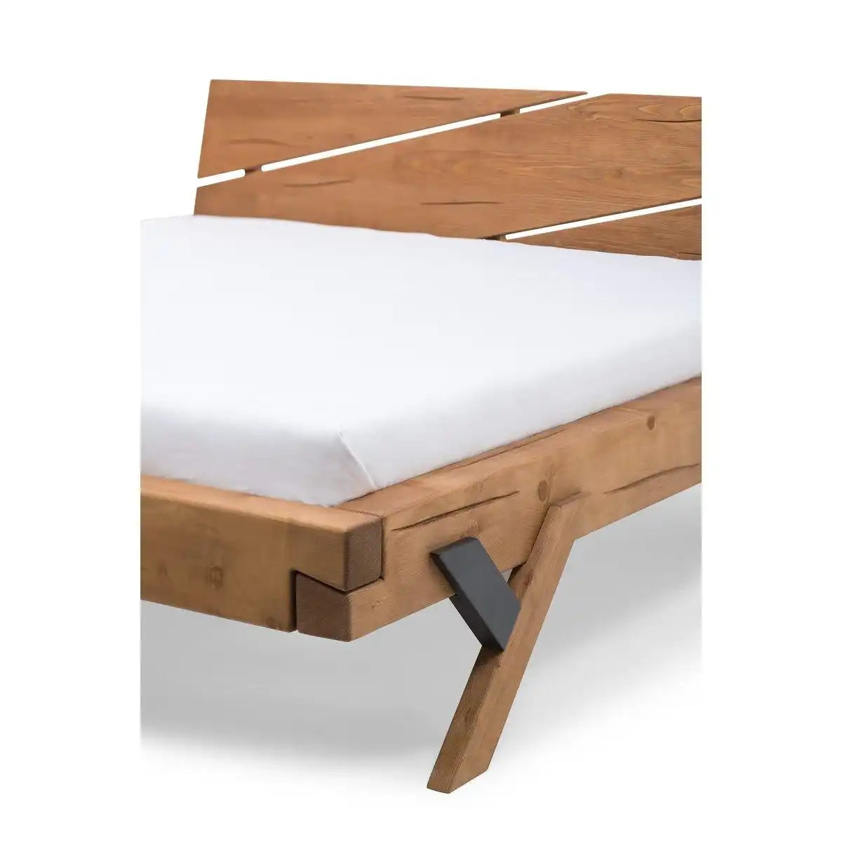 Balkenbett 160 x 200 cm - HomeDesign Knaus