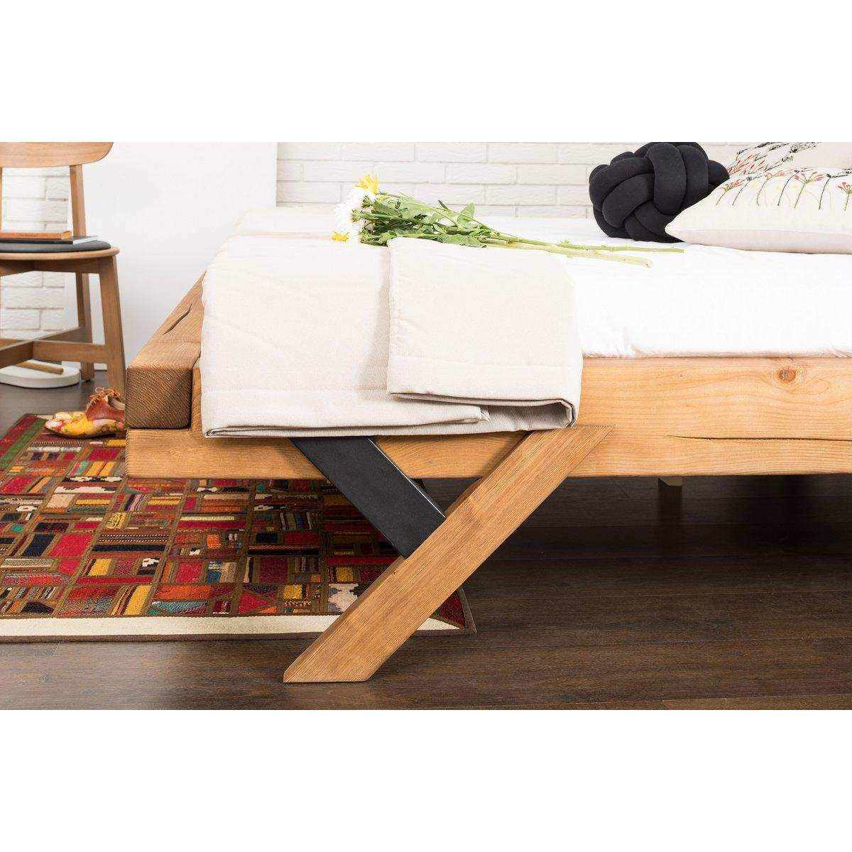 Balkenbett 200 x 200 cm - HomeDesign Knaus