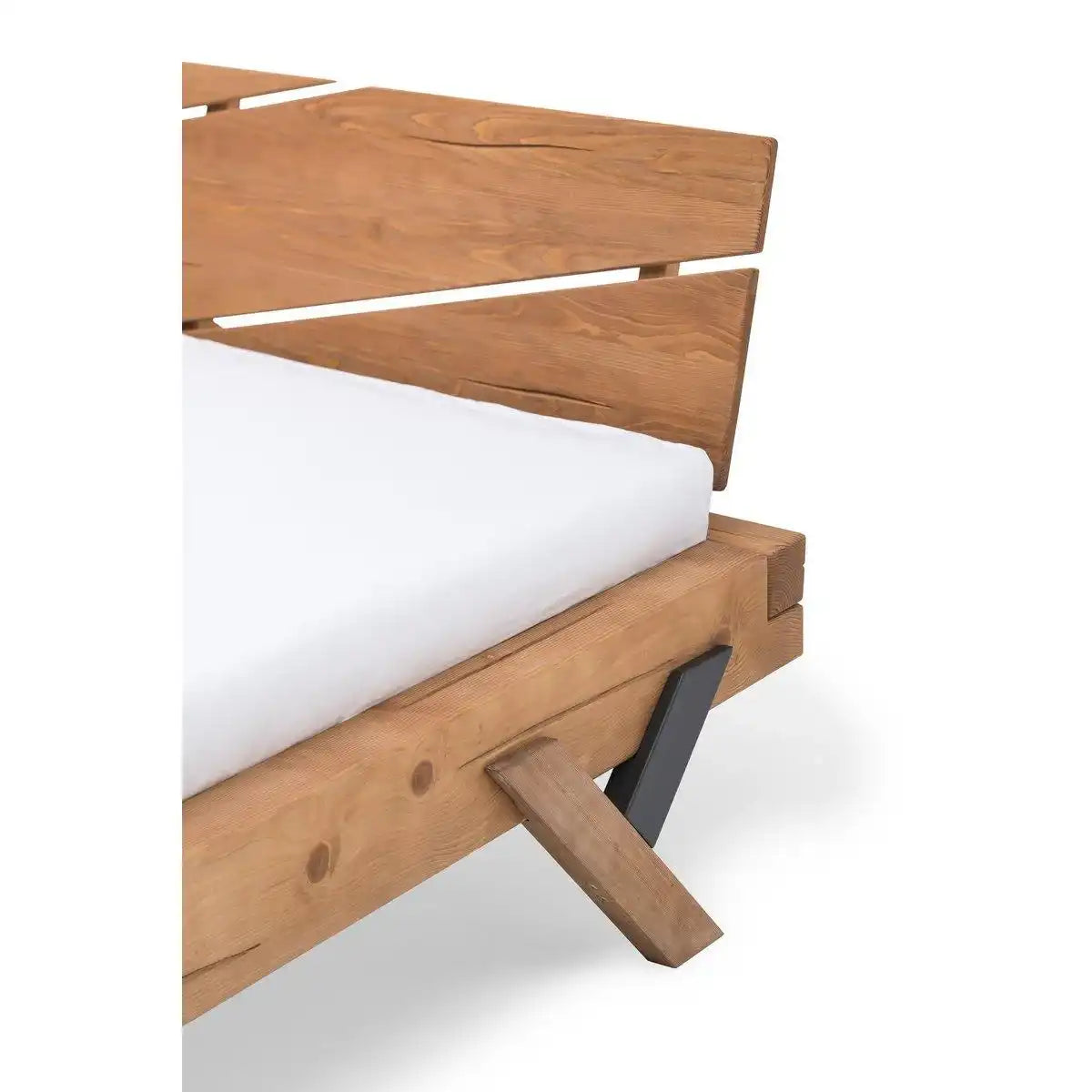 Balkenbett 200 x 200 cm - HomeDesign Knaus