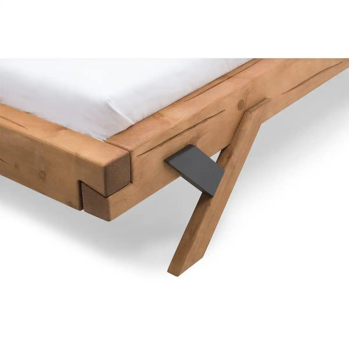 Balkenbett 200 x 200 cm - HomeDesign Knaus