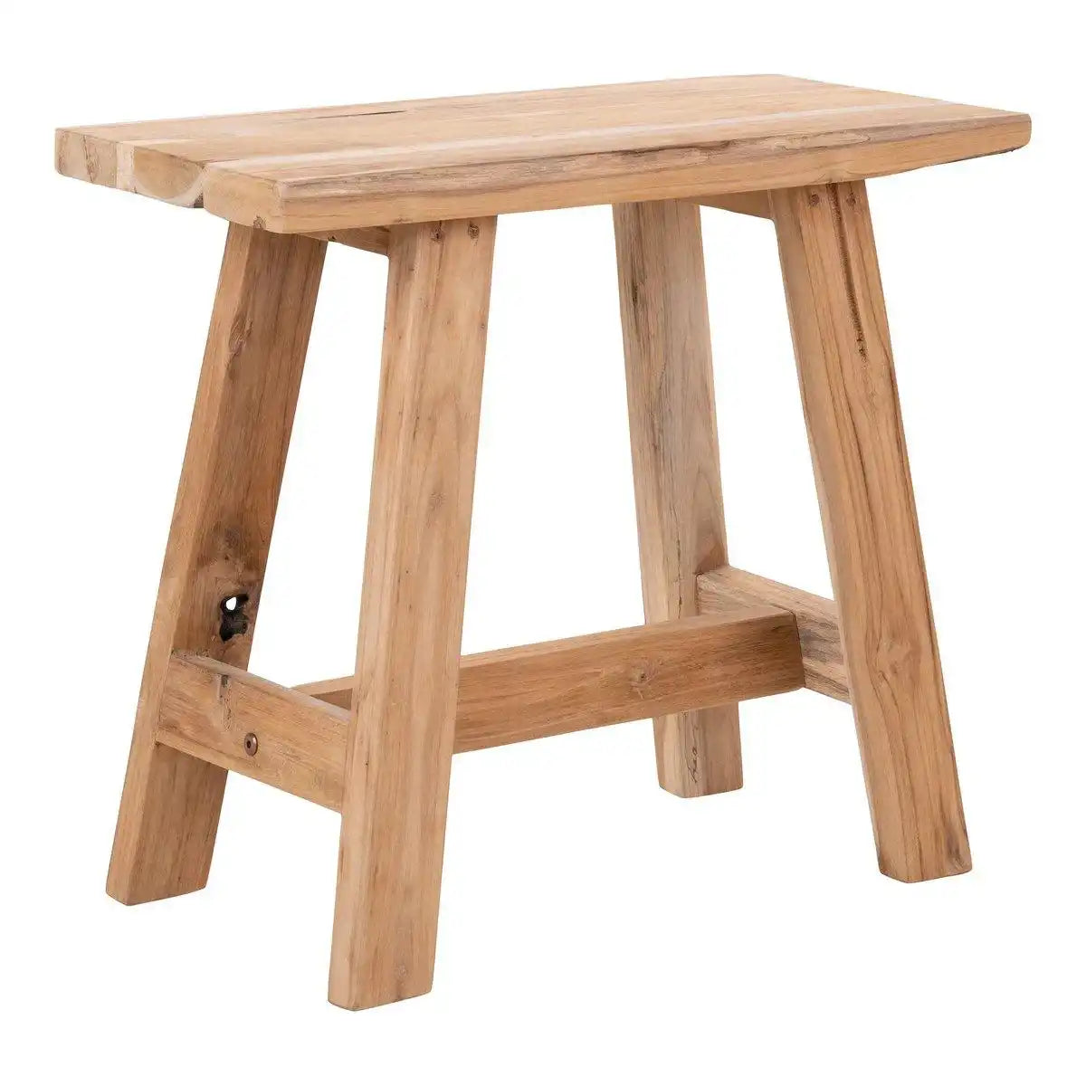 Barcelona Bank – Natur, Teak, 50 x 25 x 45 cm - HomeDesign Knaus