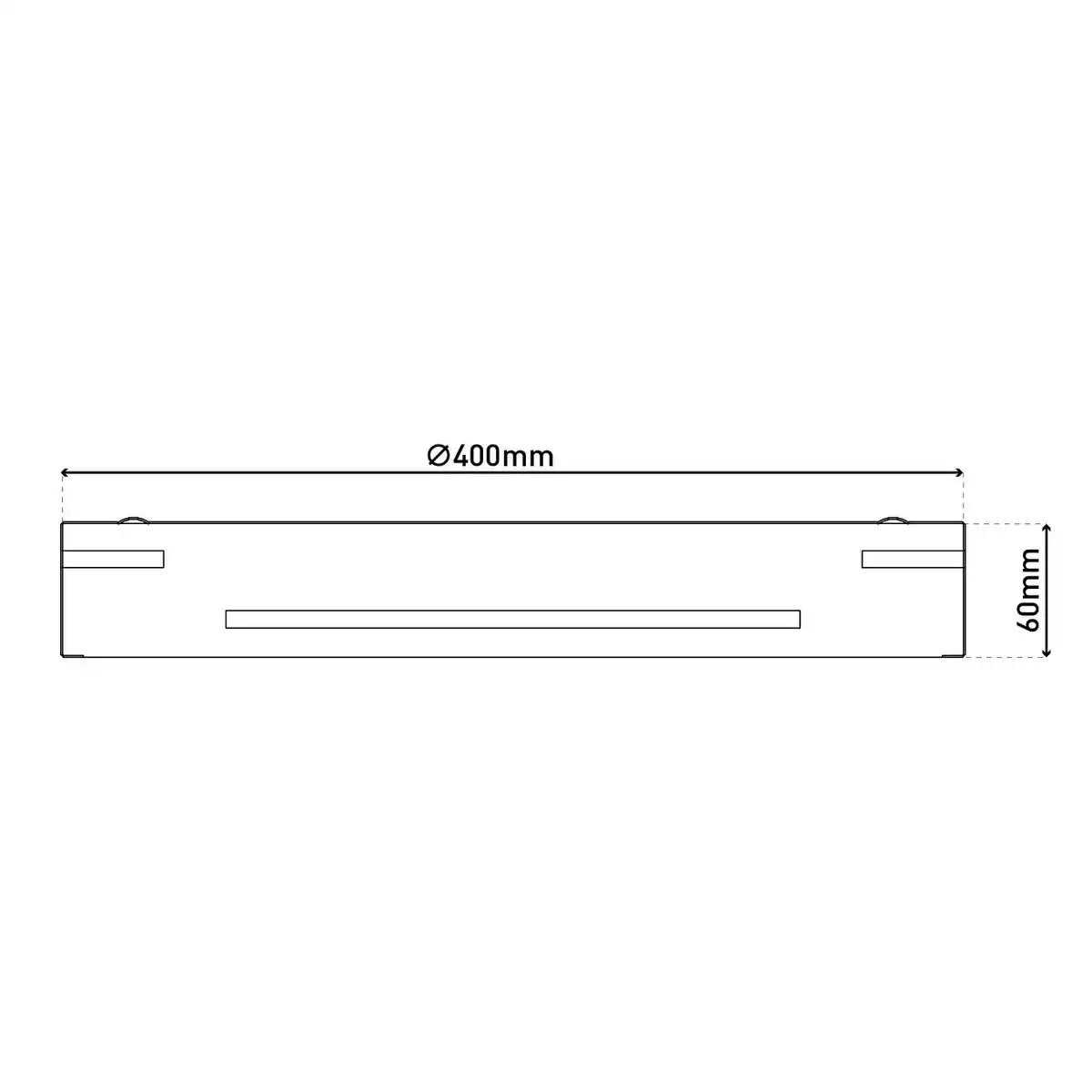 LED Deckenleuchte d: 40cm "VENTURA"