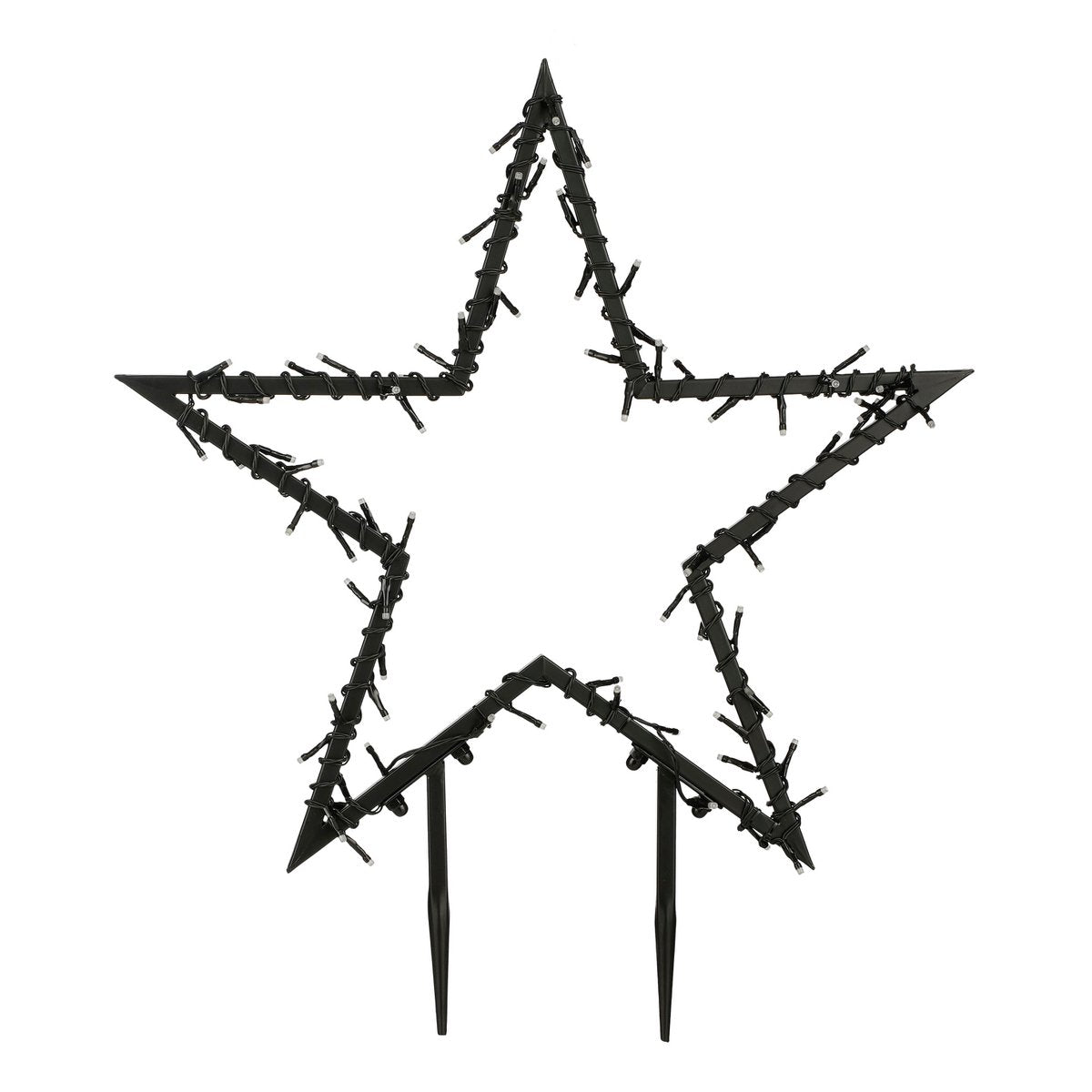 Gartenstecker mit 80 LED-Leuchten – H73 x Ø60 cm – RGB