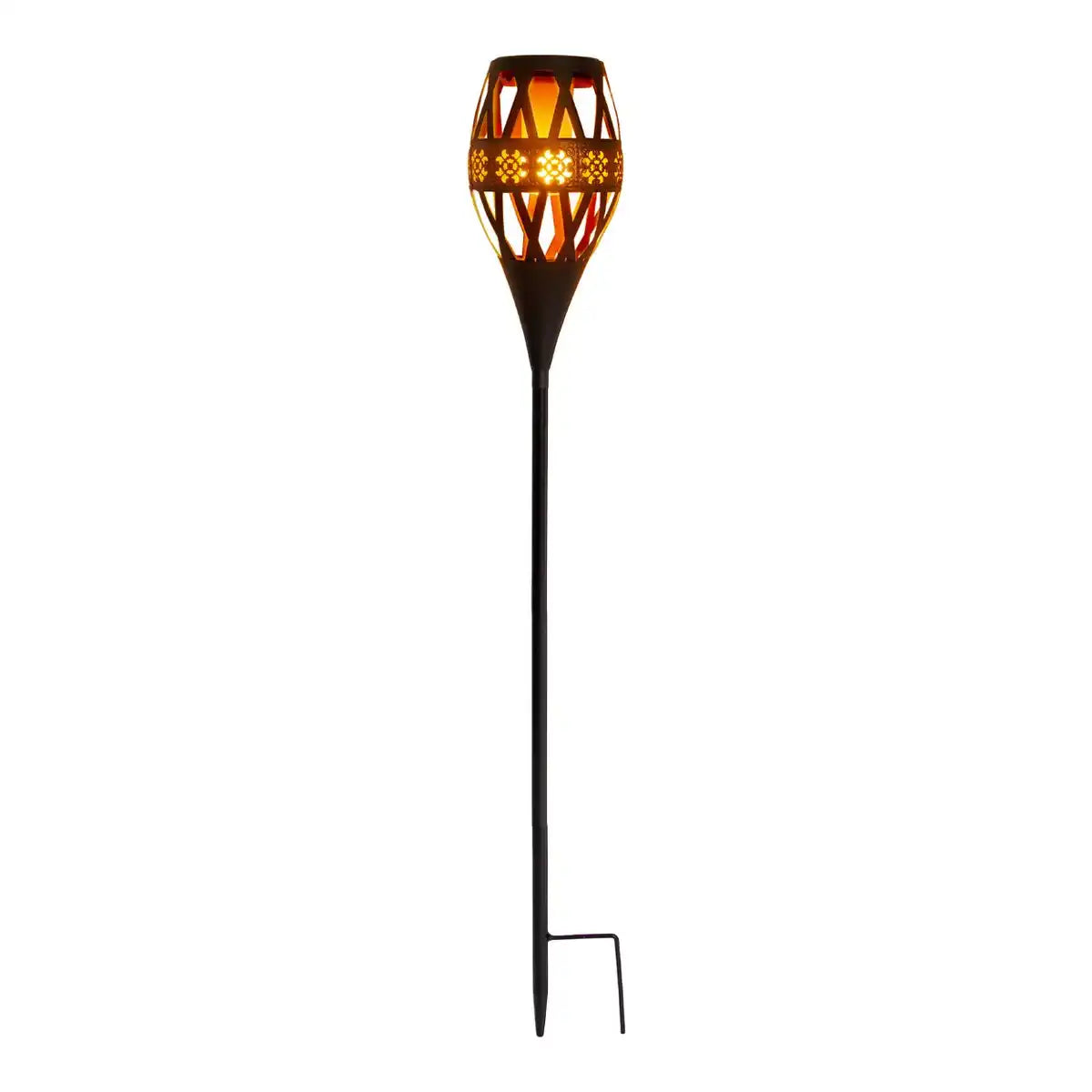 LED-Solar Erdspieß h: 85cm mit Flammeneffekt; Flame Light