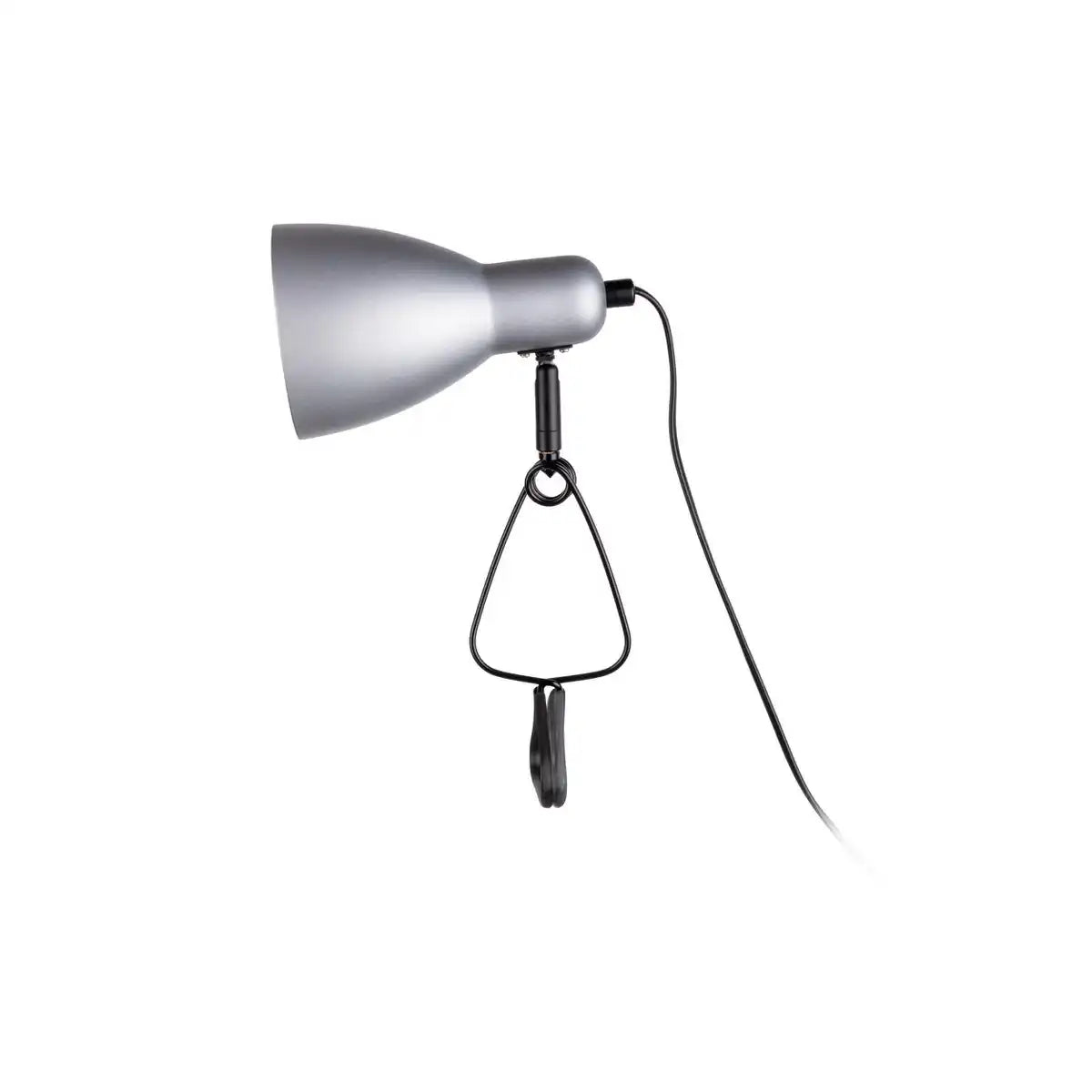 Klemmtischleuchte "MARA" matt weiß für E14 max. 18 Watt, für Innenräume, 28 cm hoch