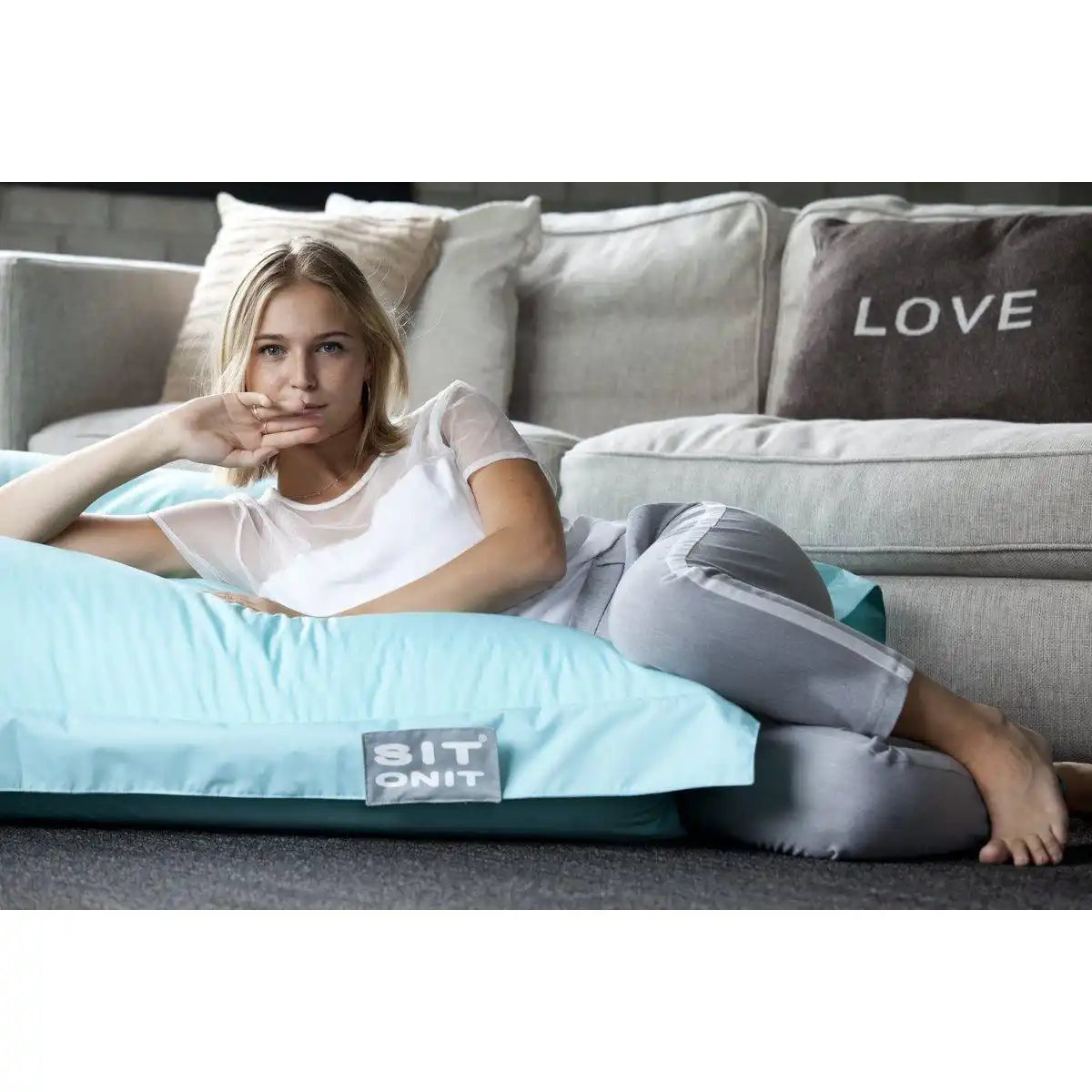 BEANBAG - menthe - HomeDesign Knaus