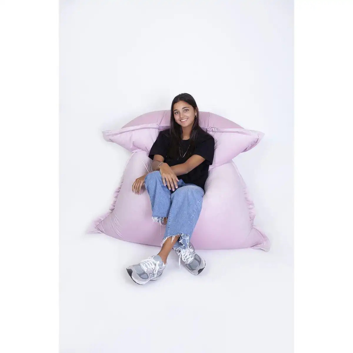 BEANBAG VELVET - altrosa - HomeDesign Knaus