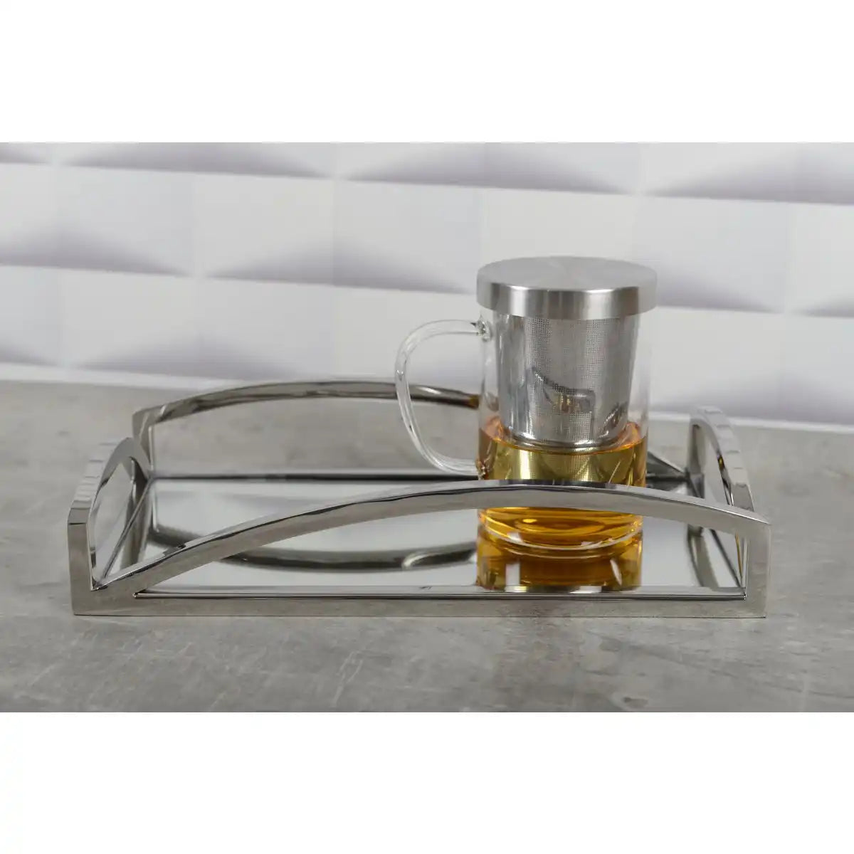 BECHER 400ML MIT DECKEL UND EDELSTAHLFILTER - HomeDesign Knaus
