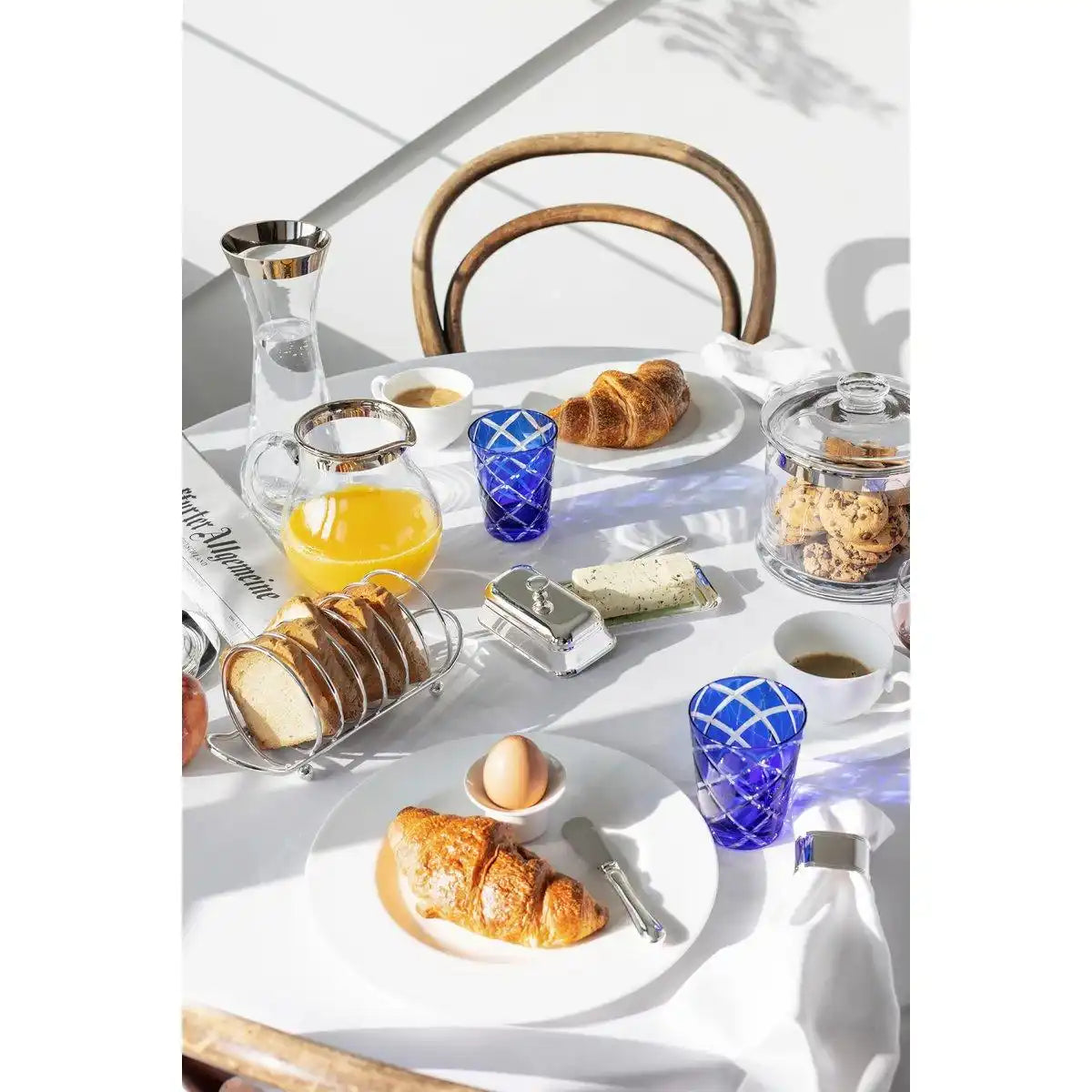 Becher Dio rubin 4er Set H 10 cm - HomeDesign Knaus