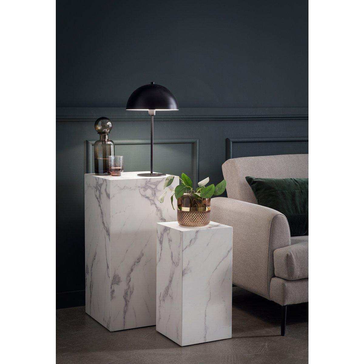 Beistelltisch 2er Set Weiß - HomeDesign Knaus