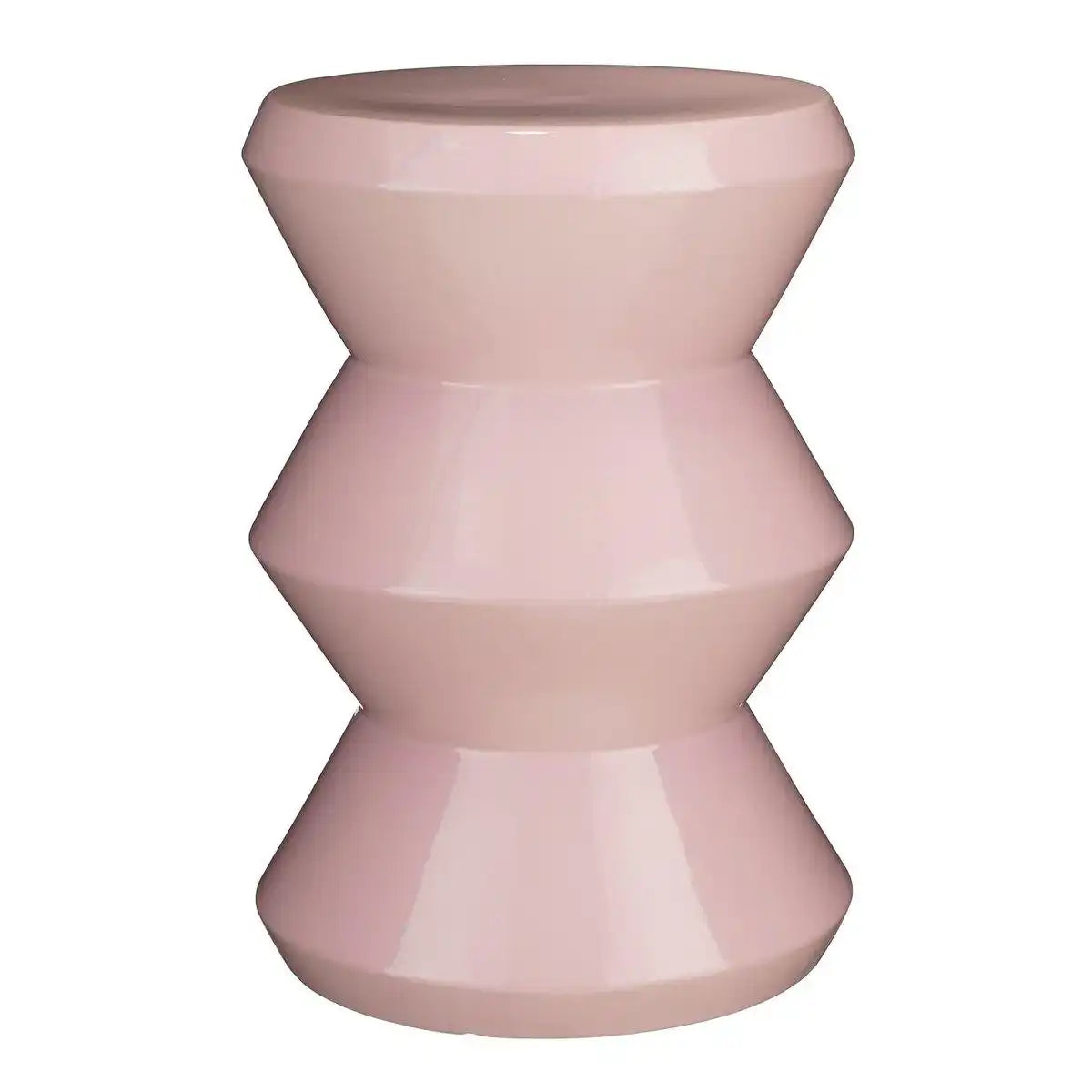 Beistelltisch – H42 x Ø31 cm – Keramik – Lila - HomeDesign Knaus