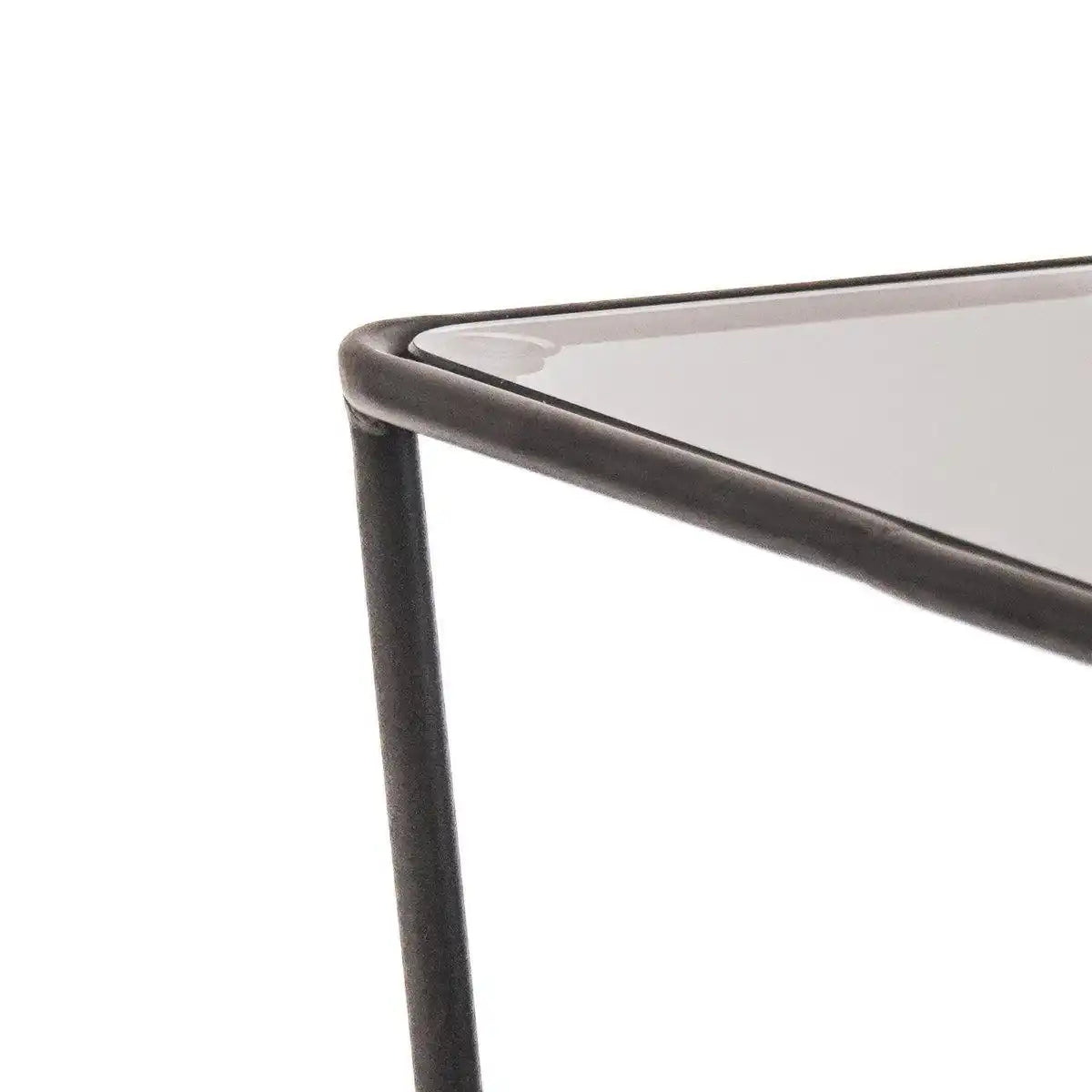 Beistelltisch / Nachttisch - Schwarz - 50x35x60cm - HomeDesign Knaus