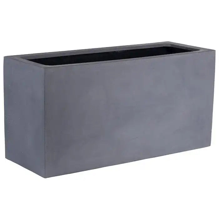 Blumenkübel Innenbereich Außenbereich Pflanzenkübel Grau - HomeDesign Knaus