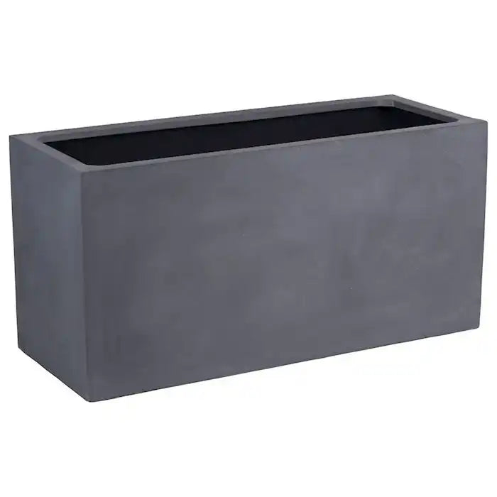 Blumenkübel Innenbereich Außenbereich Pflanzenkübel Grau - HomeDesign Knaus