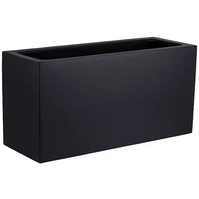 Blumenkübel Innenbereich Außenbereich Pflanzenkübel schwarz - HomeDesign Knaus