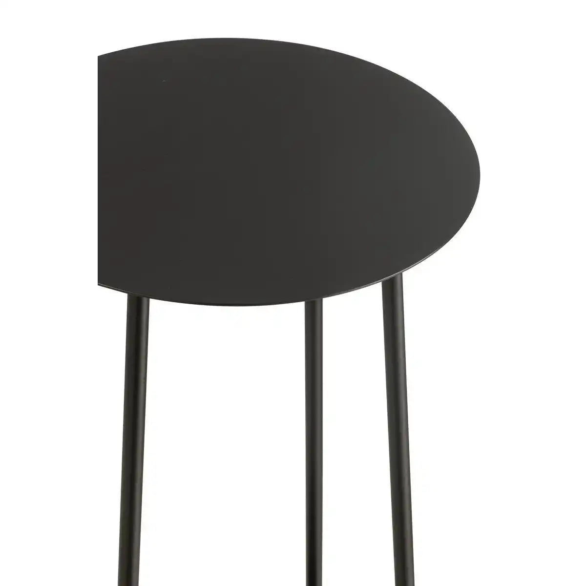 Blumenständer Zwei Metall Schwarz 70 cm - HomeDesign Knaus