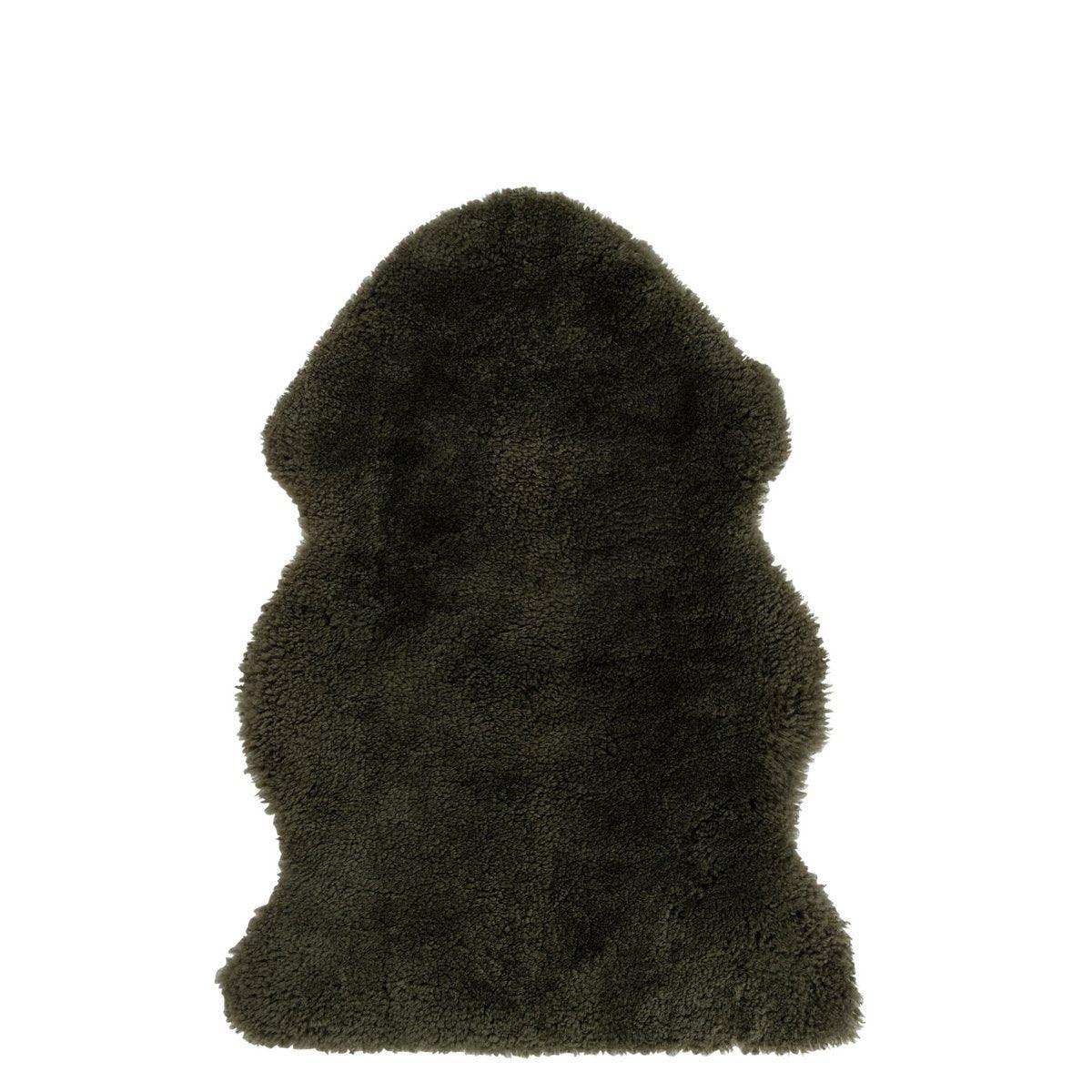 Bodenmatte Schaffell Grün - HomeDesign Knaus