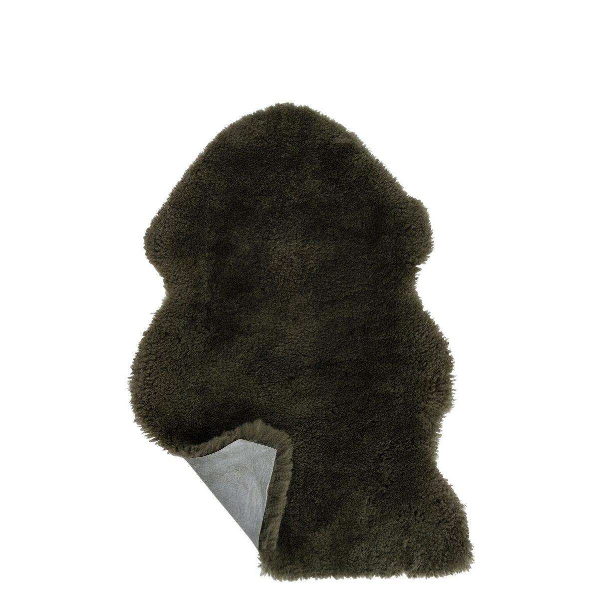 Bodenmatte Schaffell Grün - HomeDesign Knaus