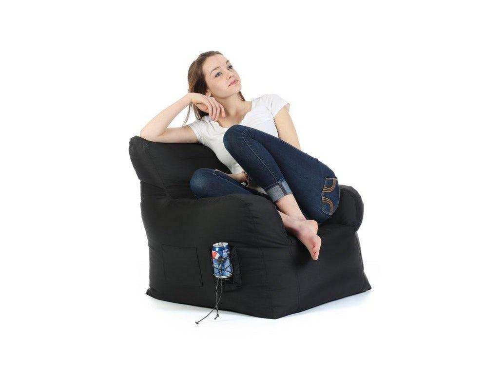 Bohnensofa Sitzsack wasserabweisender PI-Beschichtung 80 cm - HomeDesign Knaus