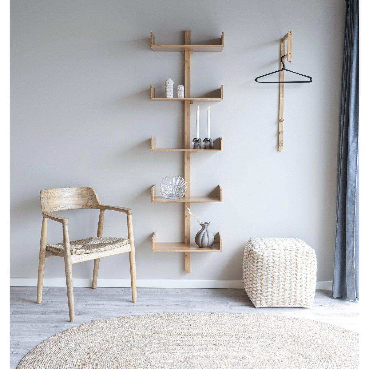 Bombay Rug - Teppich aus geflochtener Jute, natur, oval, 140x200 cm - HomeDesign Knaus