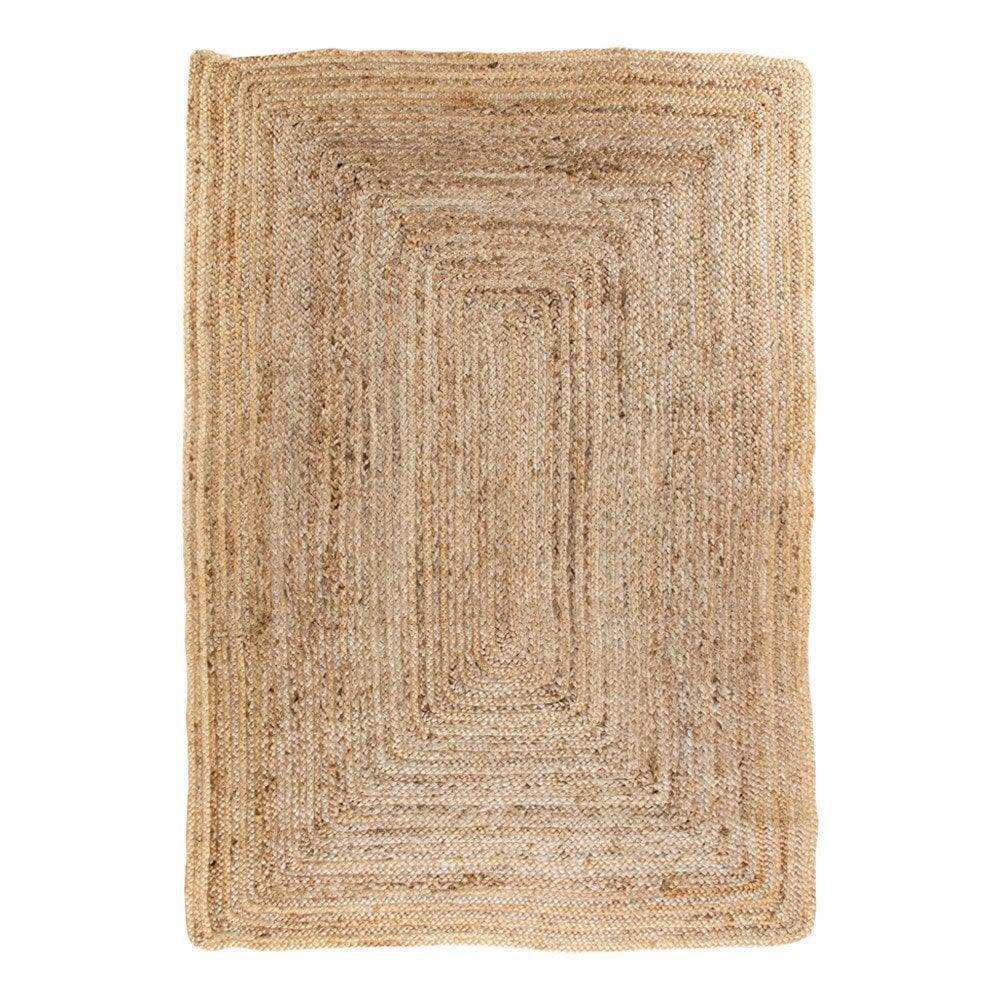 Bombay-Teppich – Natur, 90 x 60 cm - HomeDesign Knaus