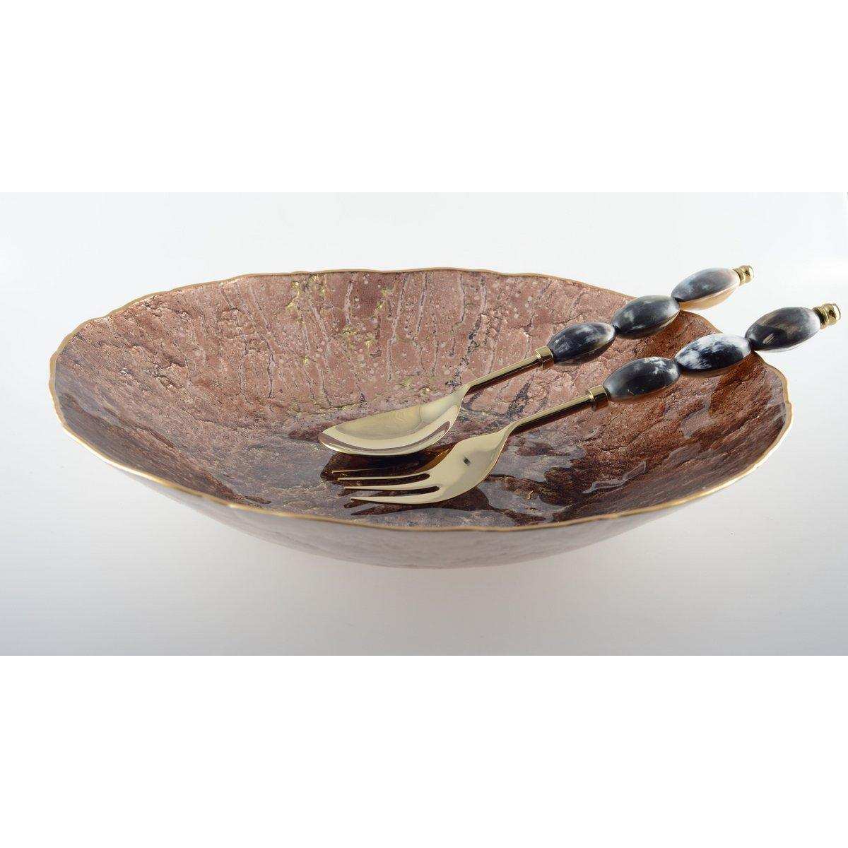Brauner Schnitt mit Dorekante 40 cm - HomeDesign Knaus