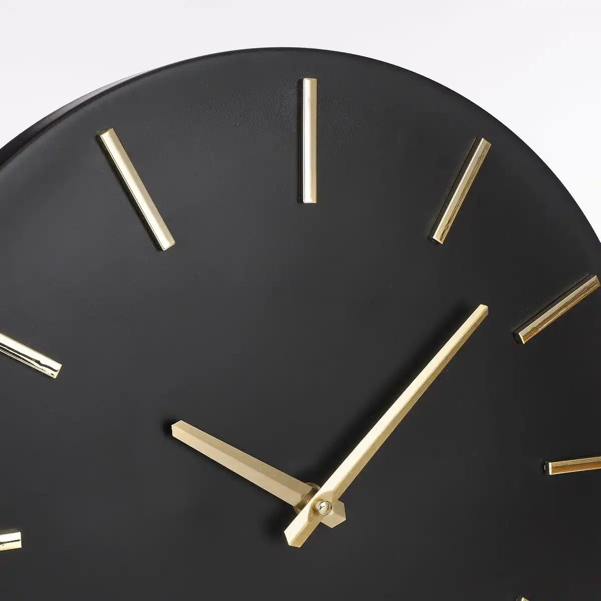 Brixen Wanduhr - Ø36 cm - Schwarz - HomeDesign Knaus