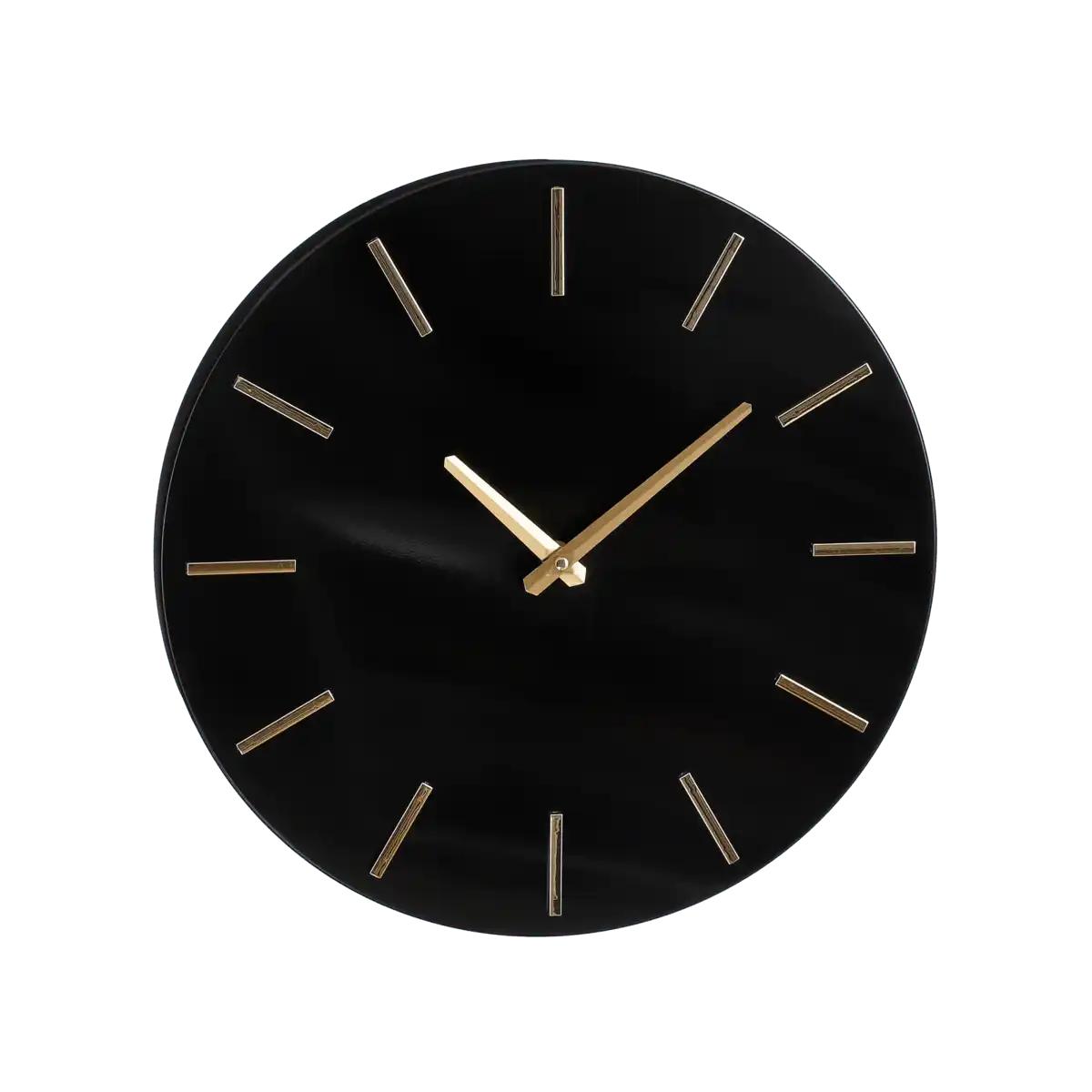 Brixen Wanduhr - Ø36 cm - Schwarz - HomeDesign Knaus