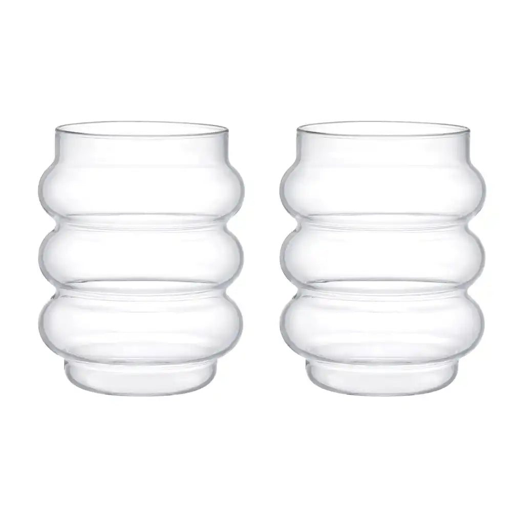 BUBBLE WASSER GLÄSER 400ML – 2ER-SET - HomeDesign Knaus
