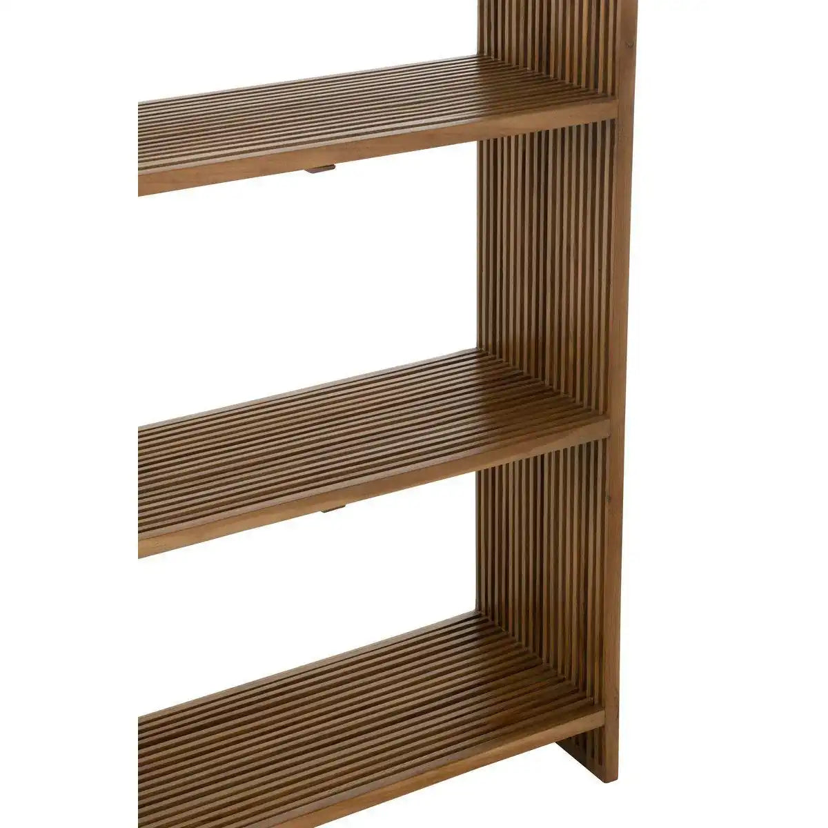Bücherregal mit 4 Regalen recyceltes Teakholz Natur - HomeDesign Knaus
